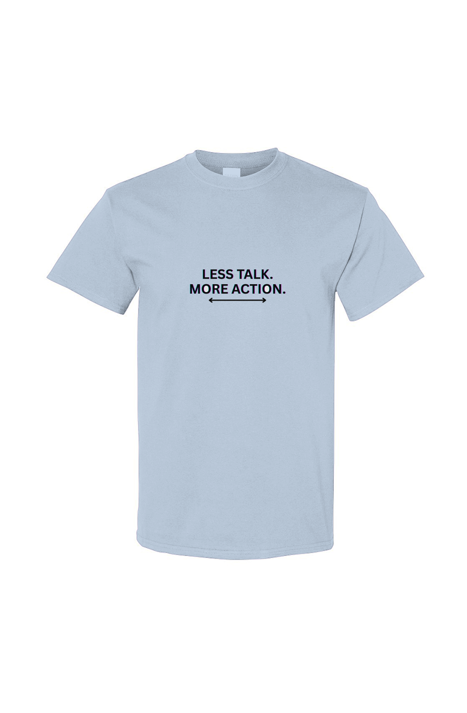 LESS TALK Oversized Graphic T-Shirt