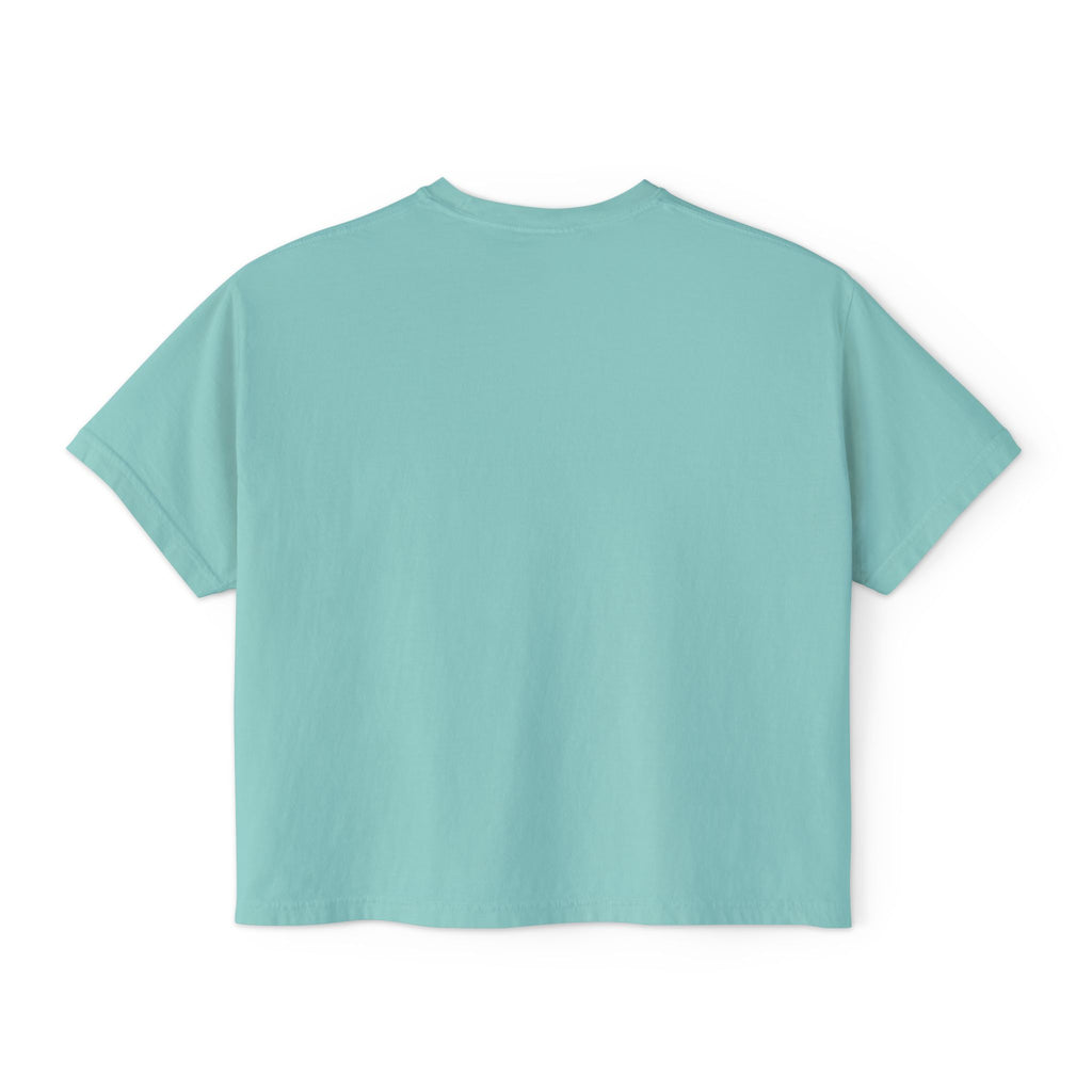 Wild Heart Rose T-Shirt for Women Vintage Floral Boxy Tee