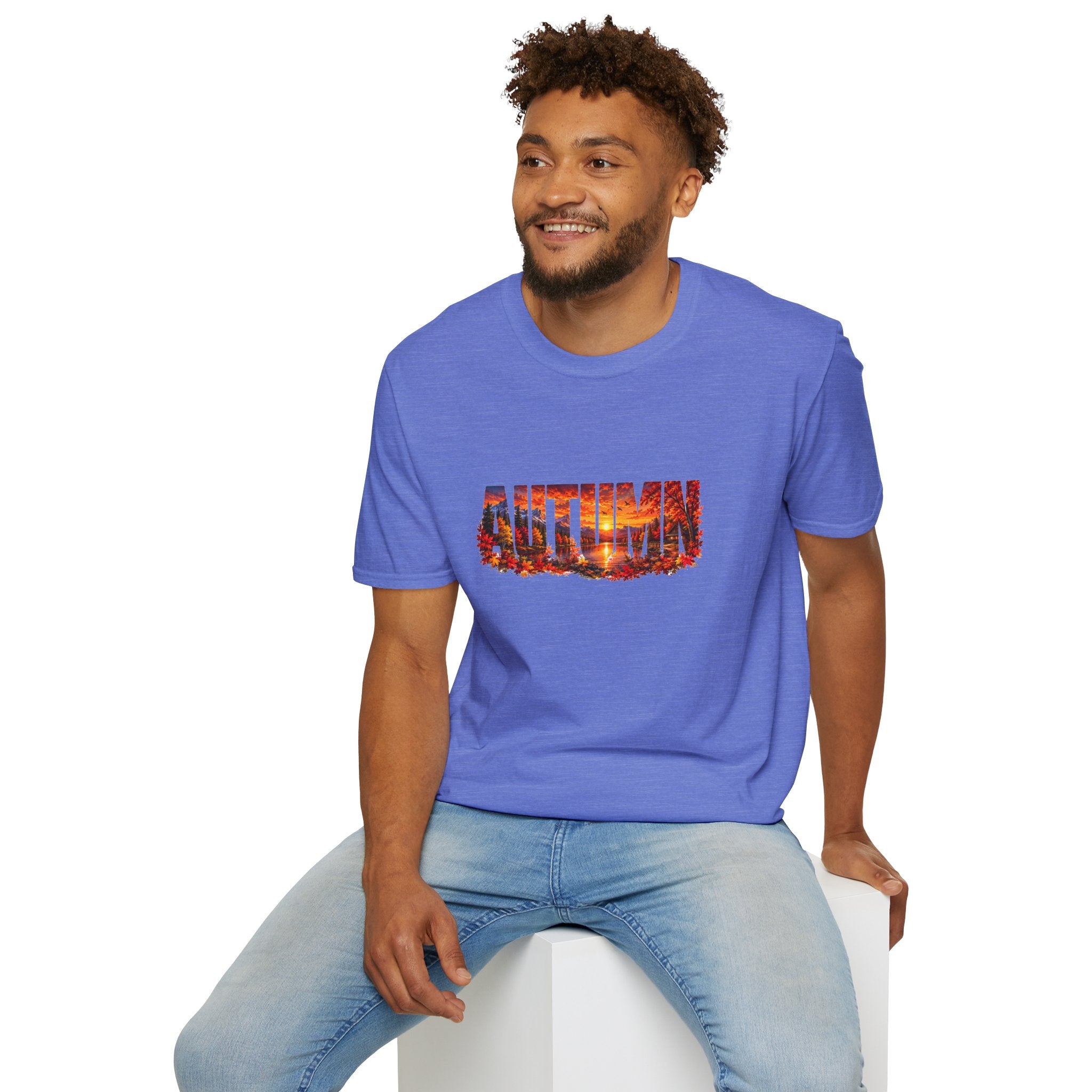 Autumn Leaves T Shirt Fall Graphic Tee Cozy Autumn Shirt