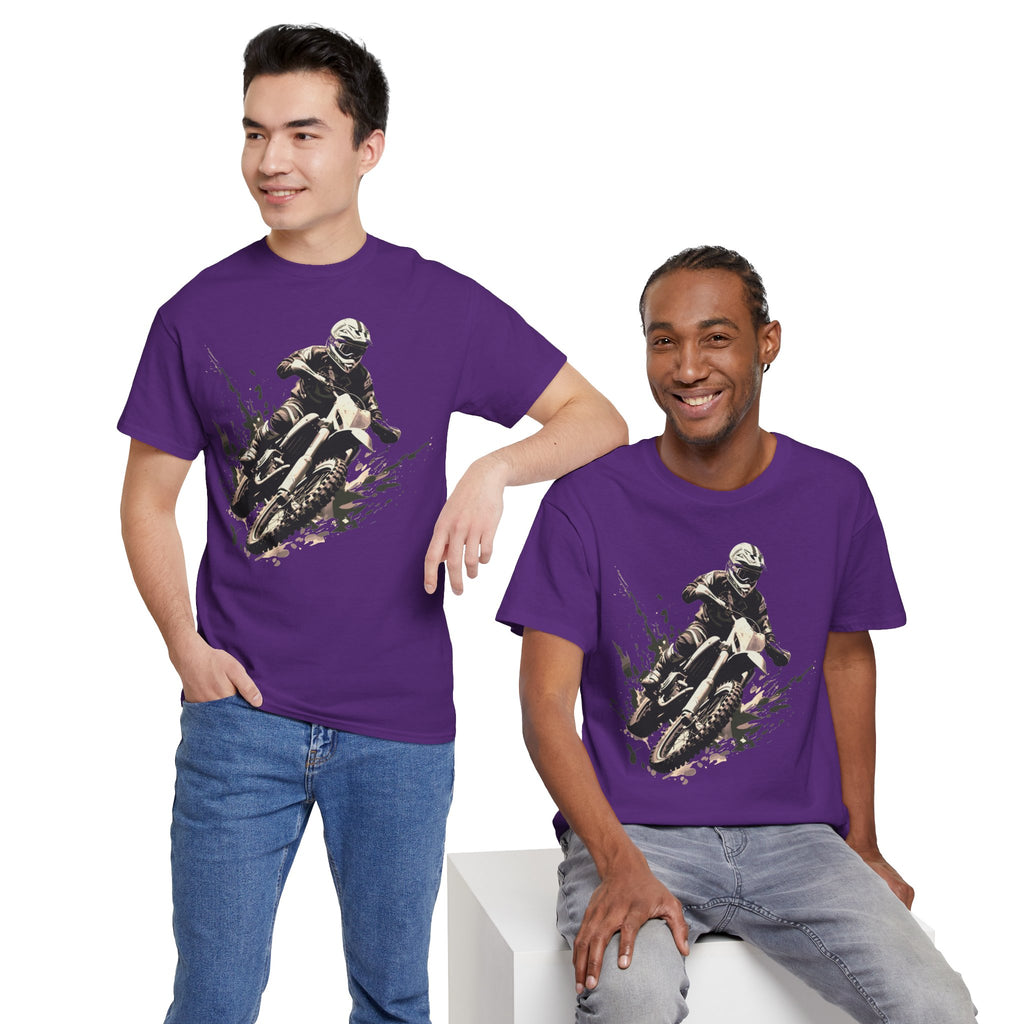 Motocross Rider Dirt Bike T-Shirt — Off-Road Racing Tee
