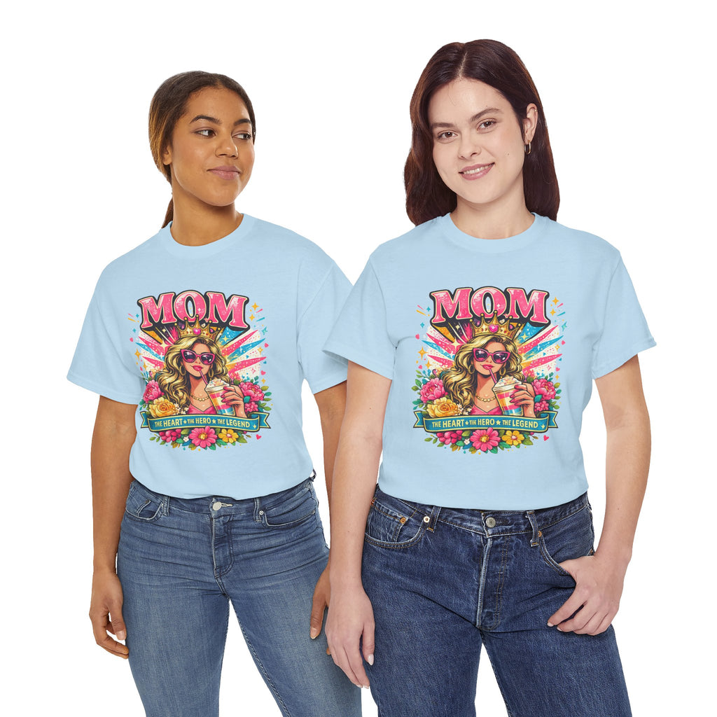 Mama Floral Shirt, Mom Graphic Tee, Gift for Mom, Colorful Vintage Mom T-Shirt, Cute Mama Shirt, Mother's Gift, Mom Life Tee