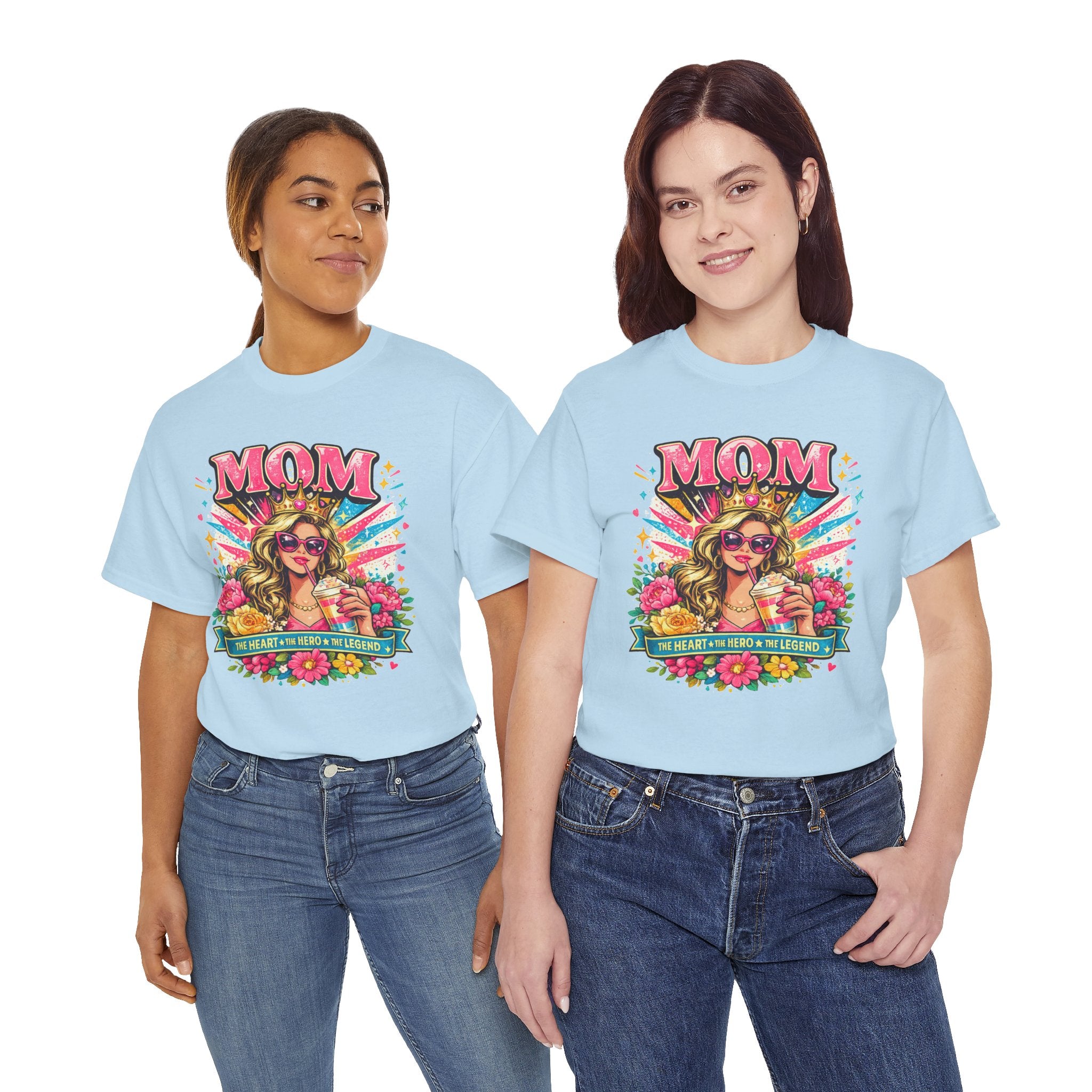 Mama Floral Shirt, Mom Graphic Tee, Gift for Mom, Colorful Vintage Mom T-Shirt, Cute Mama Shirt, Mother's Gift, Mom Life Tee