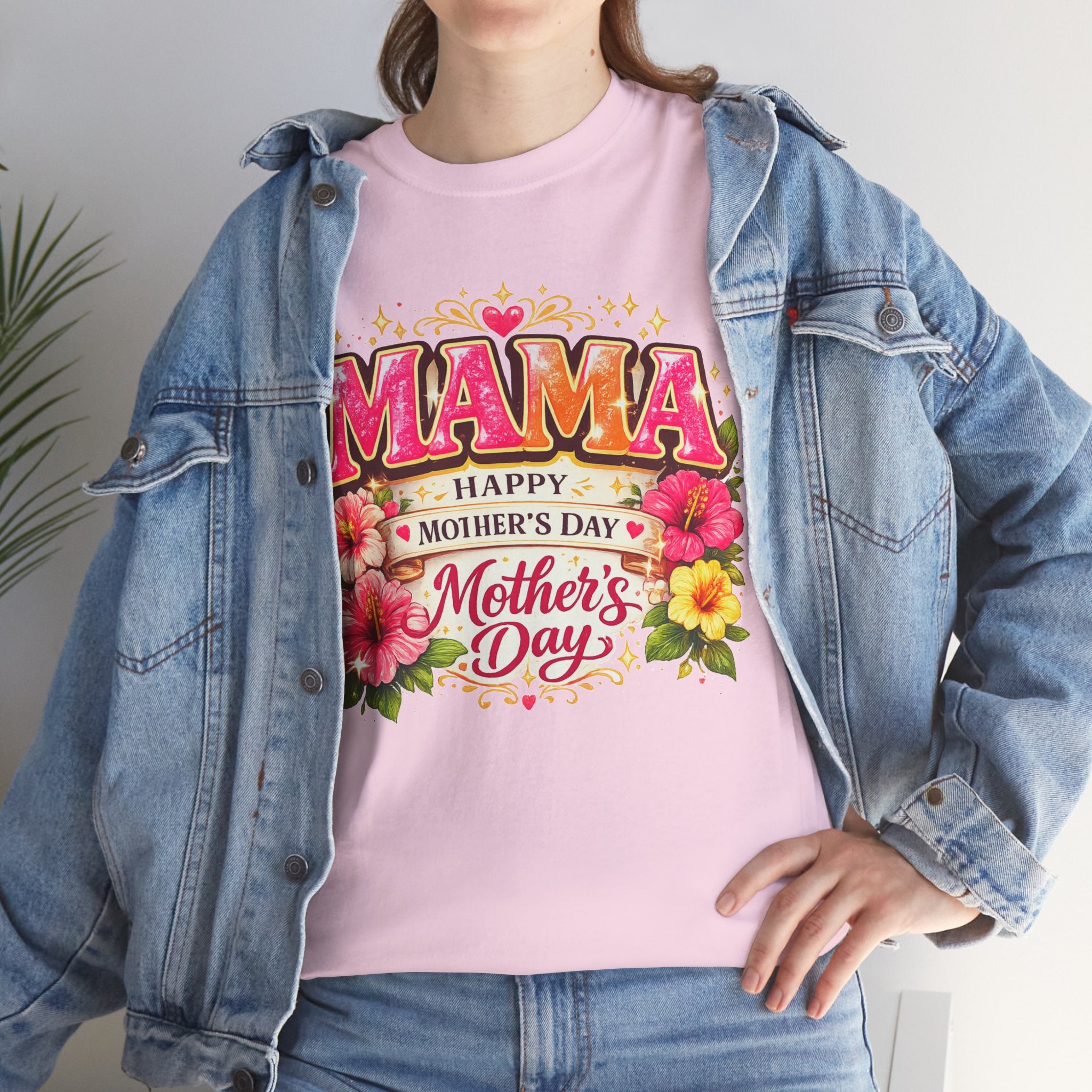 Mama Floral Shirt for Women, Mother's Day Gift for Mom, Cute Flower Graphic Tee, Mama Life T-Shirt, Birthday Gift for Mother, Mom Appreciation Gift