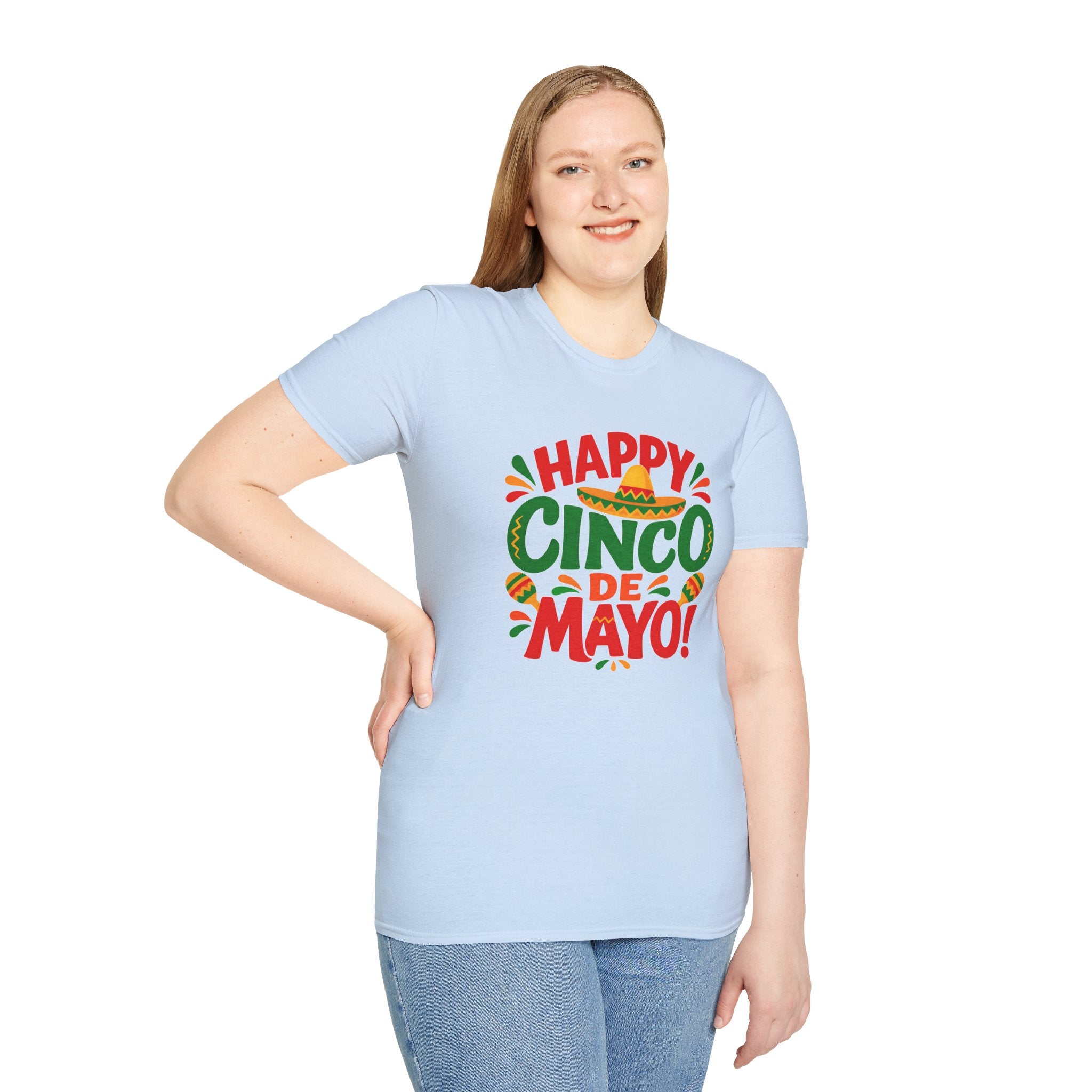Cinco De Mayo Shirt, Happy Cinco De Mayo Tee, Fiesta Party T-Shirt, Mexican Holiday Shirt, Funny Cinco Shirt for Women Men