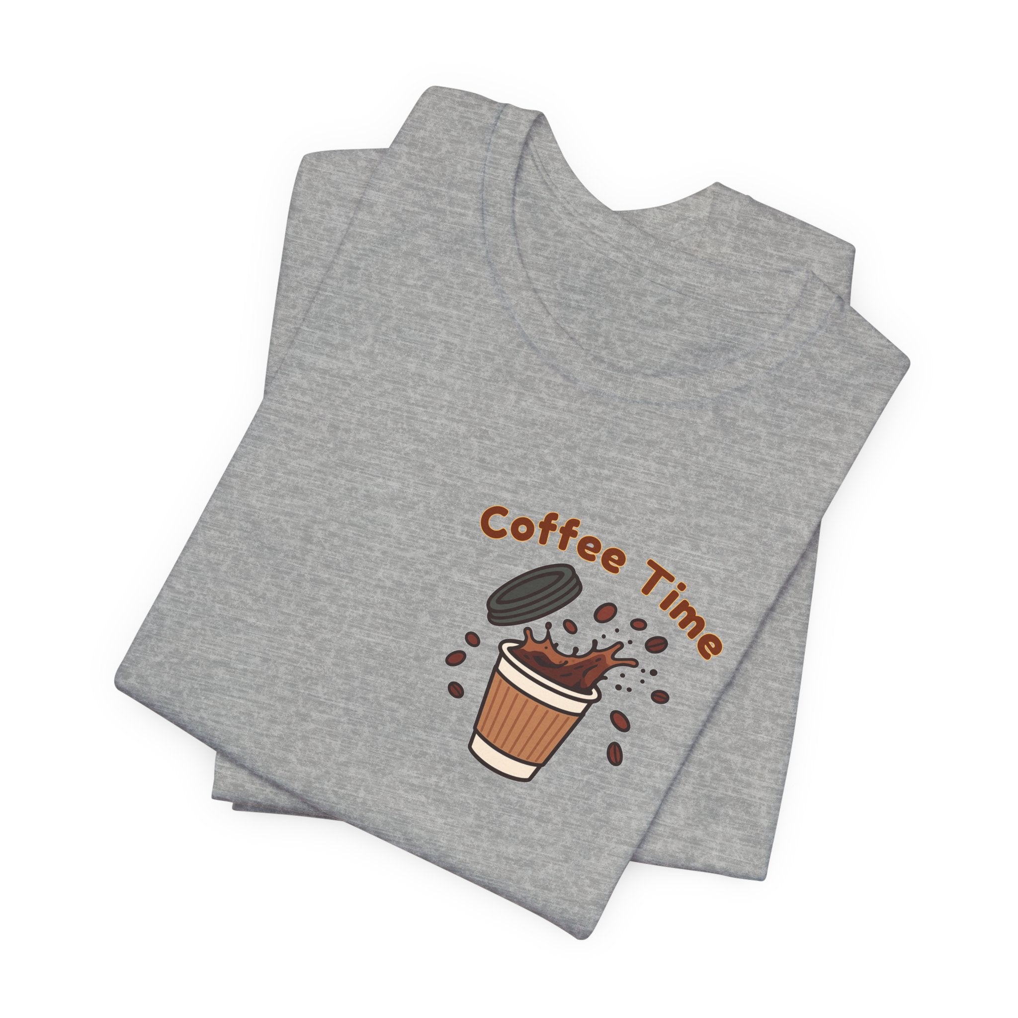 Coffee Time Tee — "More Espresso Less Depresso" Graphic T-Shirt