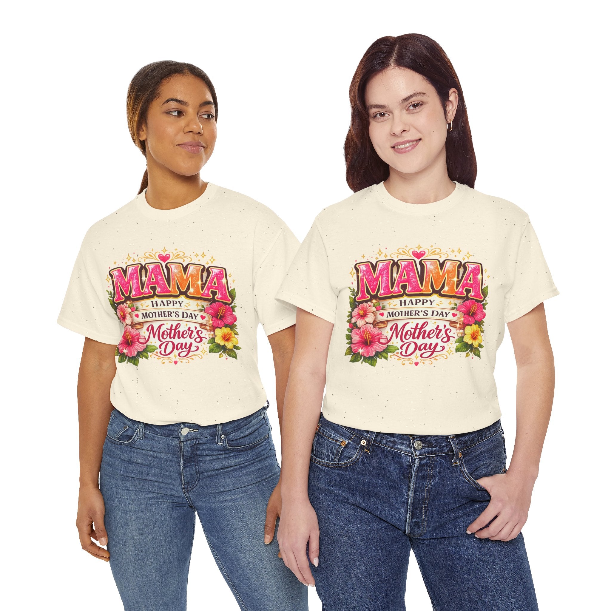 Mama Floral Shirt for Women, Mother's Day Gift for Mom, Cute Flower Graphic Tee, Mama Life T-Shirt, Birthday Gift for Mother, Mom Appreciation Gift
