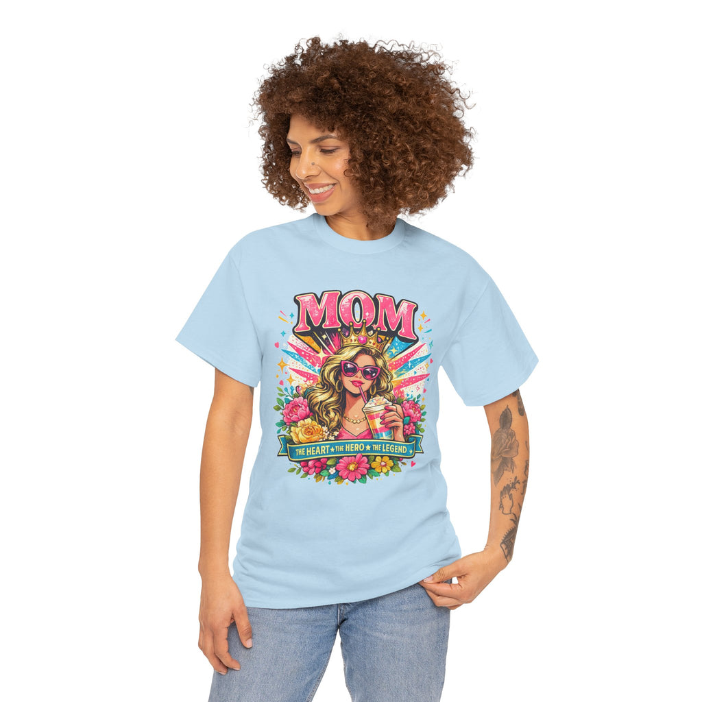 Mama Floral Shirt, Mom Graphic Tee, Gift for Mom, Colorful Vintage Mom T-Shirt, Cute Mama Shirt, Mother's Gift, Mom Life Tee