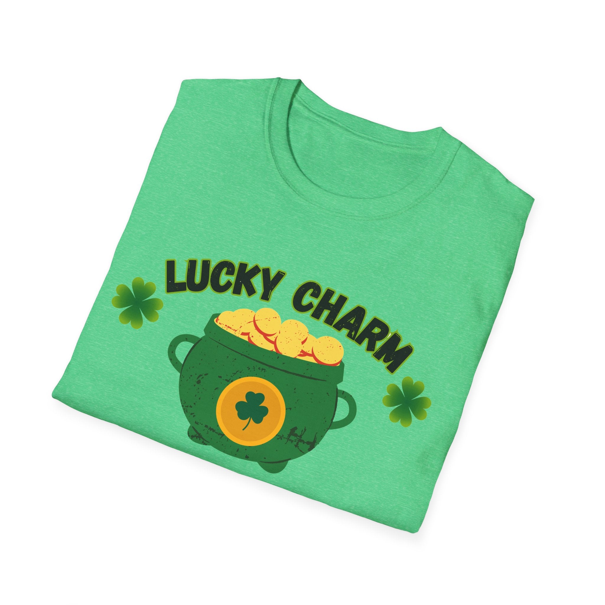 Lucky Charm T-Shirt — Pot of Gold & Shamrock St. Patrick's Day Tee