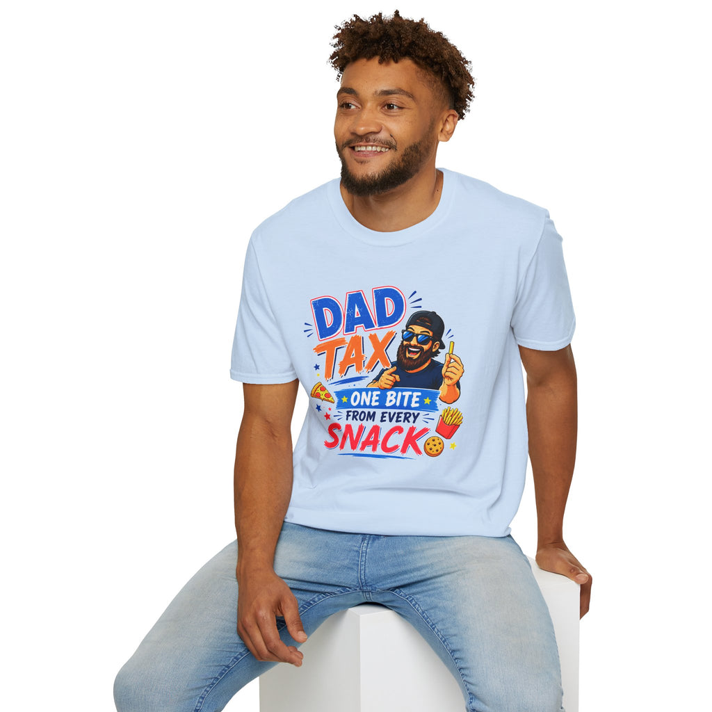 Funny Dad Tax Shirt, One Bite From Every Snack T-Shirt, Dad Joke Tee, Gift for Dad, Daddy Shirt, Father's Day Gift, Food Lover Dad Tee