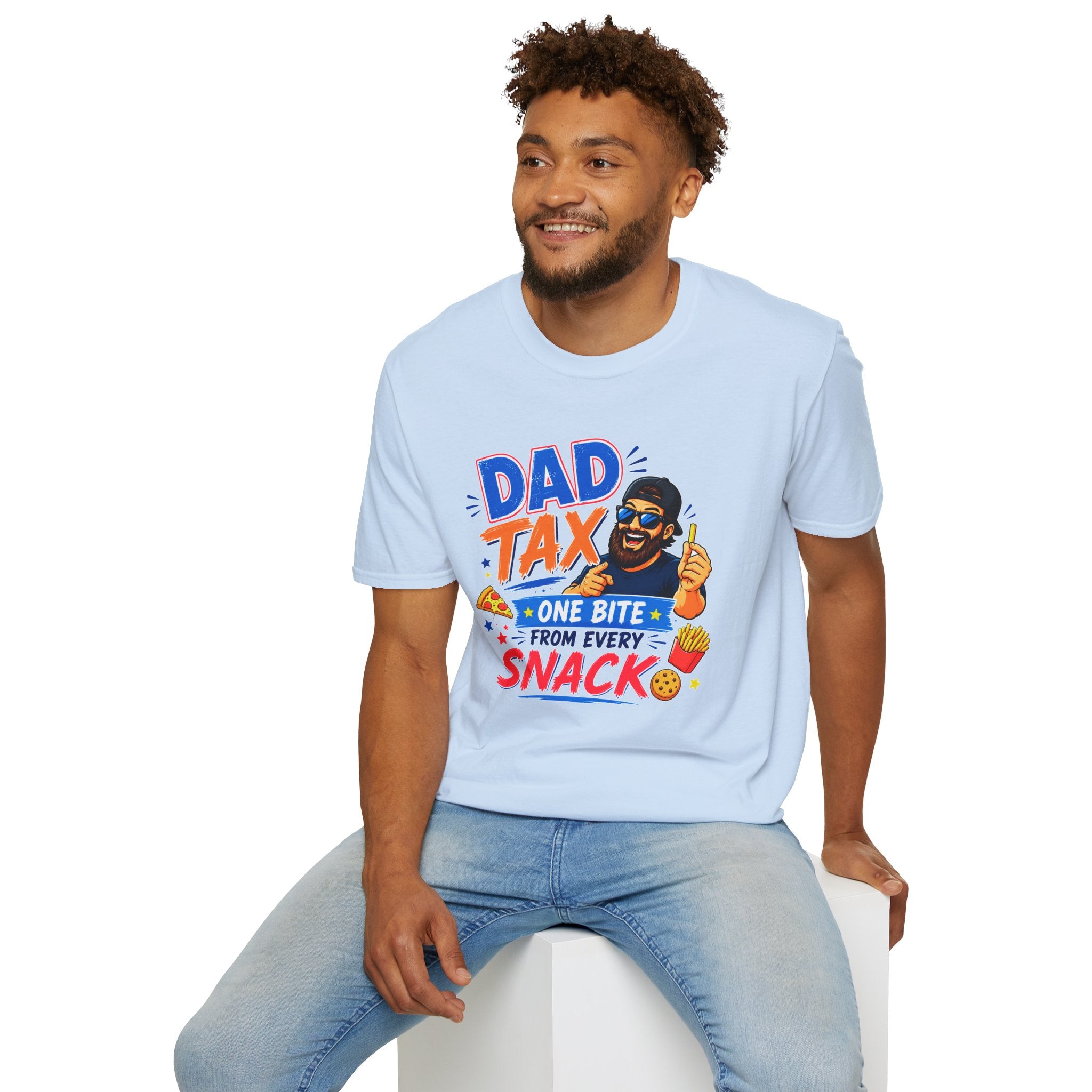 Funny Dad Tax Shirt, One Bite From Every Snack T-Shirt, Dad Joke Tee, Gift for Dad, Daddy Shirt, Father's Day Gift, Food Lover Dad Tee