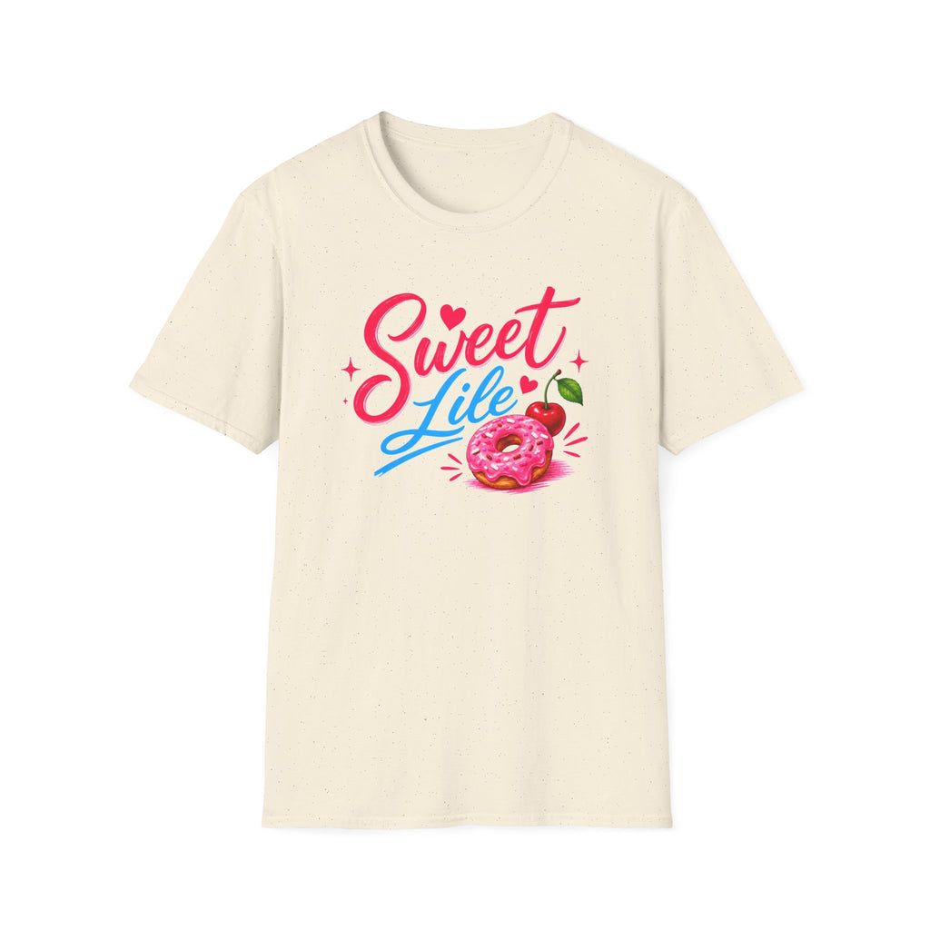 Sweet Life T-Shirt — Cute Donut & Cherry Graphic