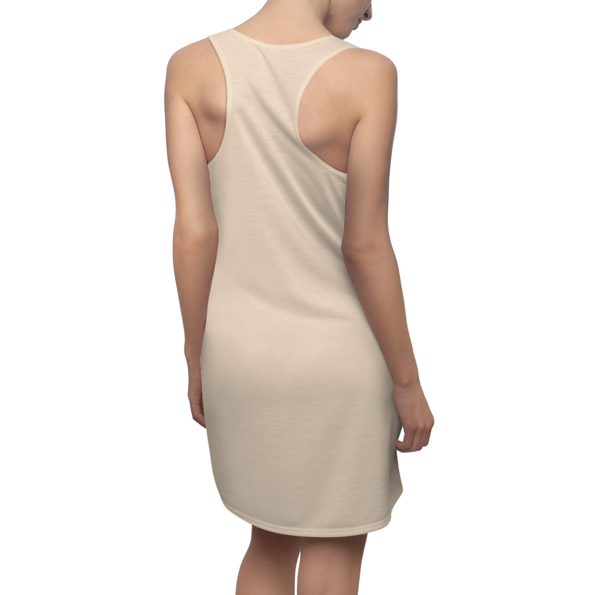 Minimalist Face Art Dress | Aesthetic Beauty Racerback Dress