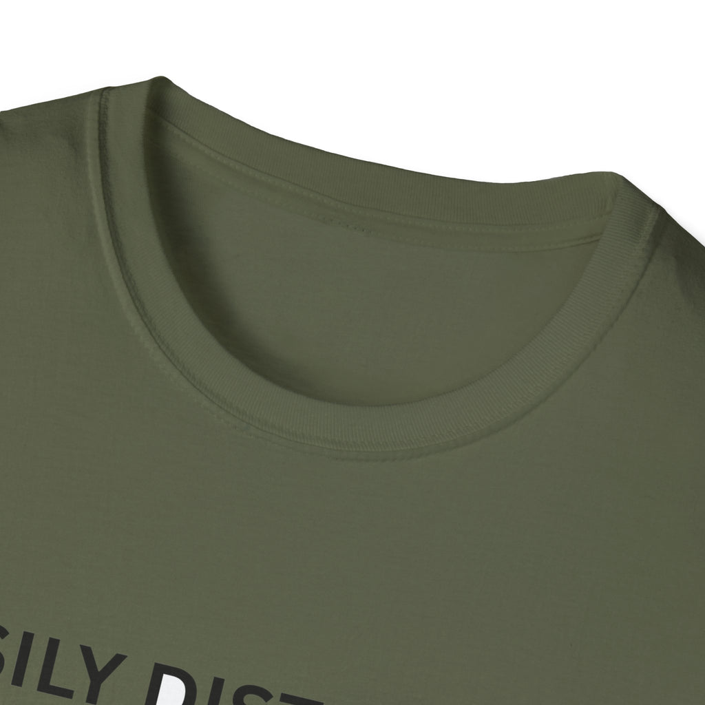 Funny Dog Lover T-Shirt Easily Distracted by Dogs