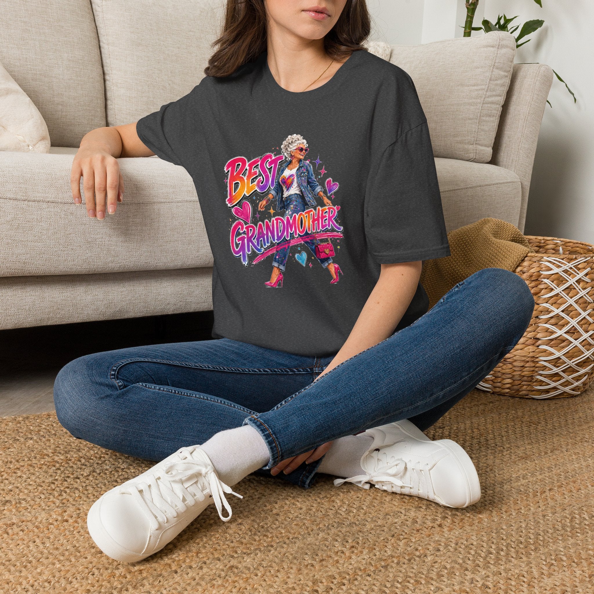 Best Grandmother Shirt, Funny Grandma T-Shirt, Cool Grandma Gift, Retro Grandma Tee, Grandma Birthday Gift