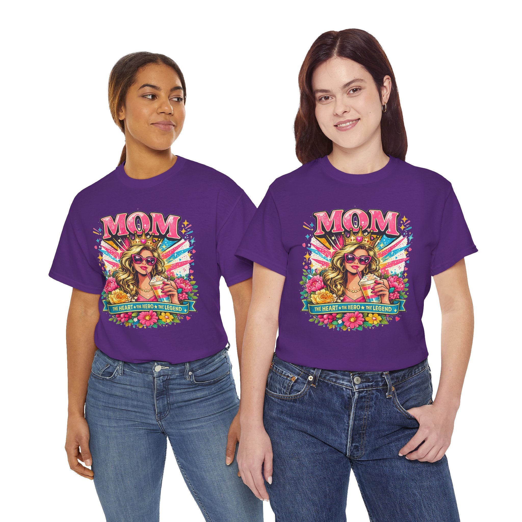 Mama Floral Shirt, Mom Graphic Tee, Gift for Mom, Colorful Vintage Mom T-Shirt, Cute Mama Shirt, Mother's Gift, Mom Life Tee