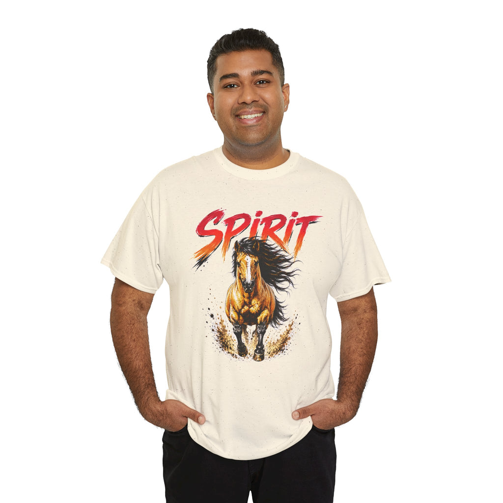 Spirit Running Horse T-Shirt — Wild Mustang Graphic Tee