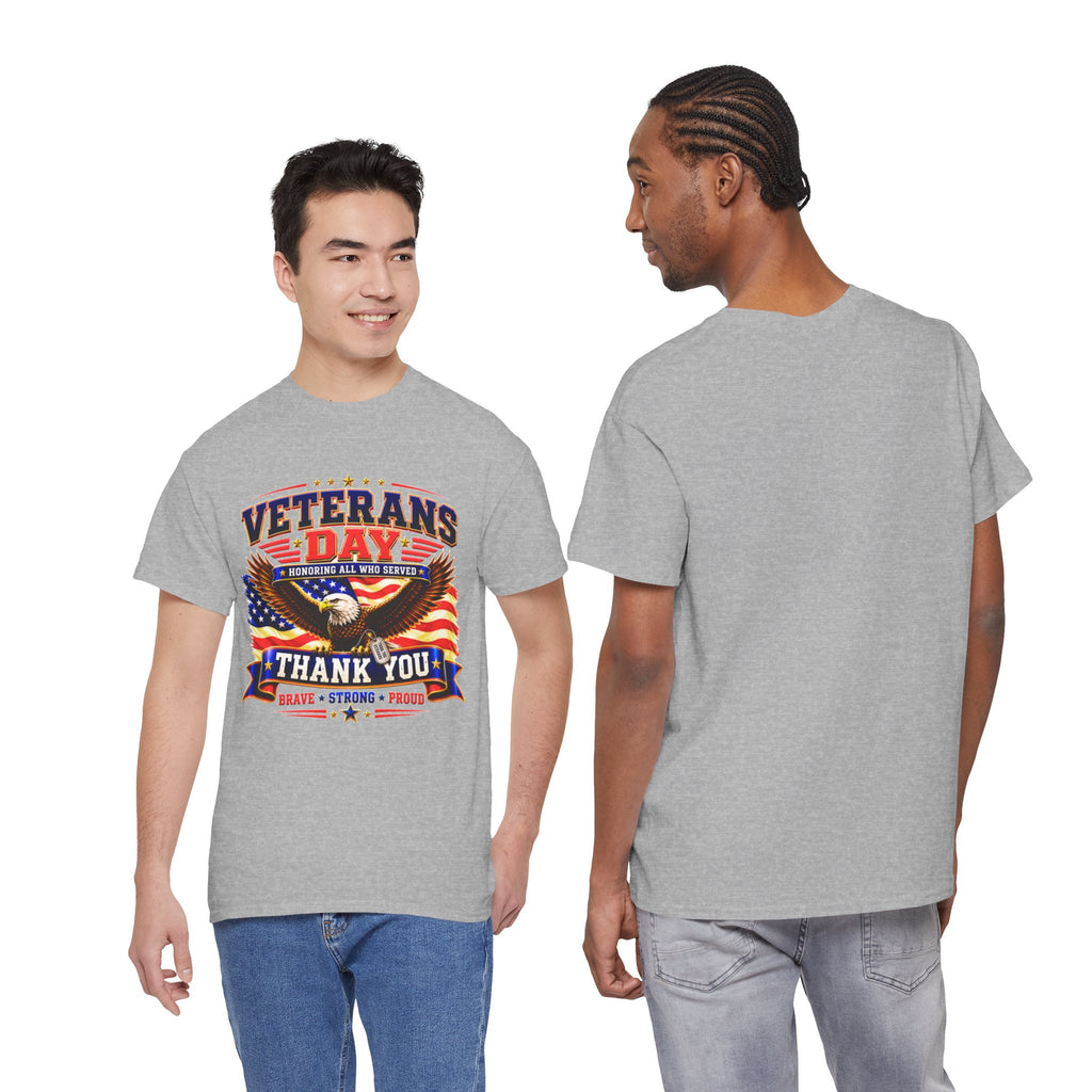 Veterans Day Eagle T-Shirt – "Thank You" Patriotic Tribute Tee