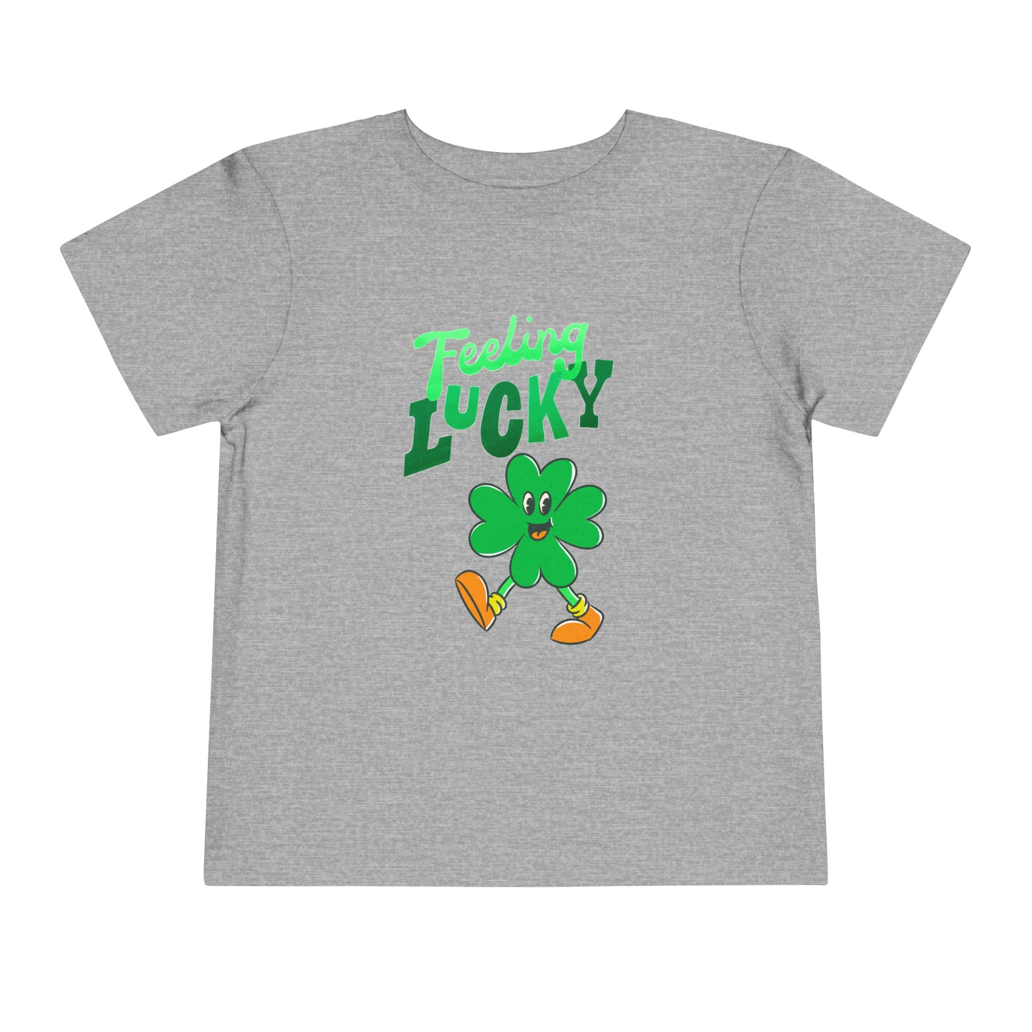 Feeling Lucky Toddler Tee — St. Patrick’s Day Shamrock Shirt