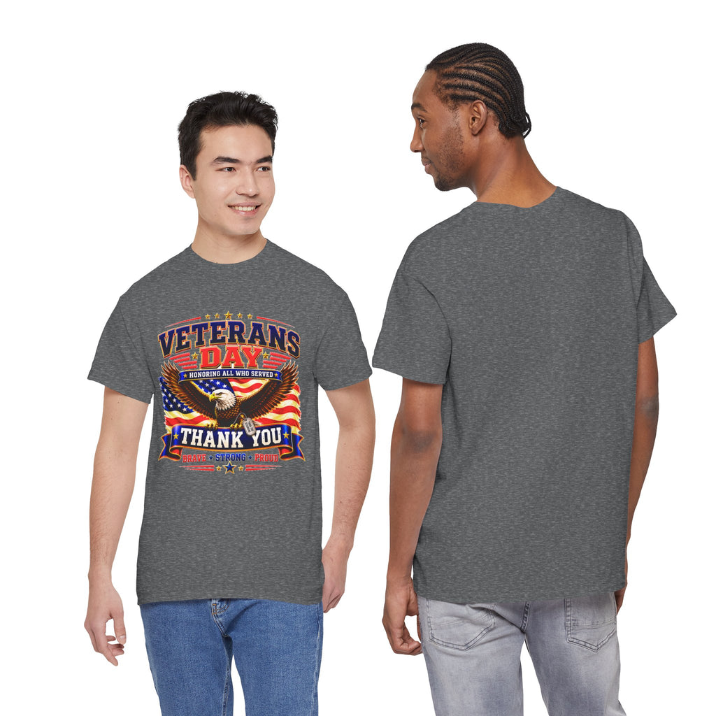 Veterans Day Eagle T-Shirt – "Thank You" Patriotic Tribute Tee