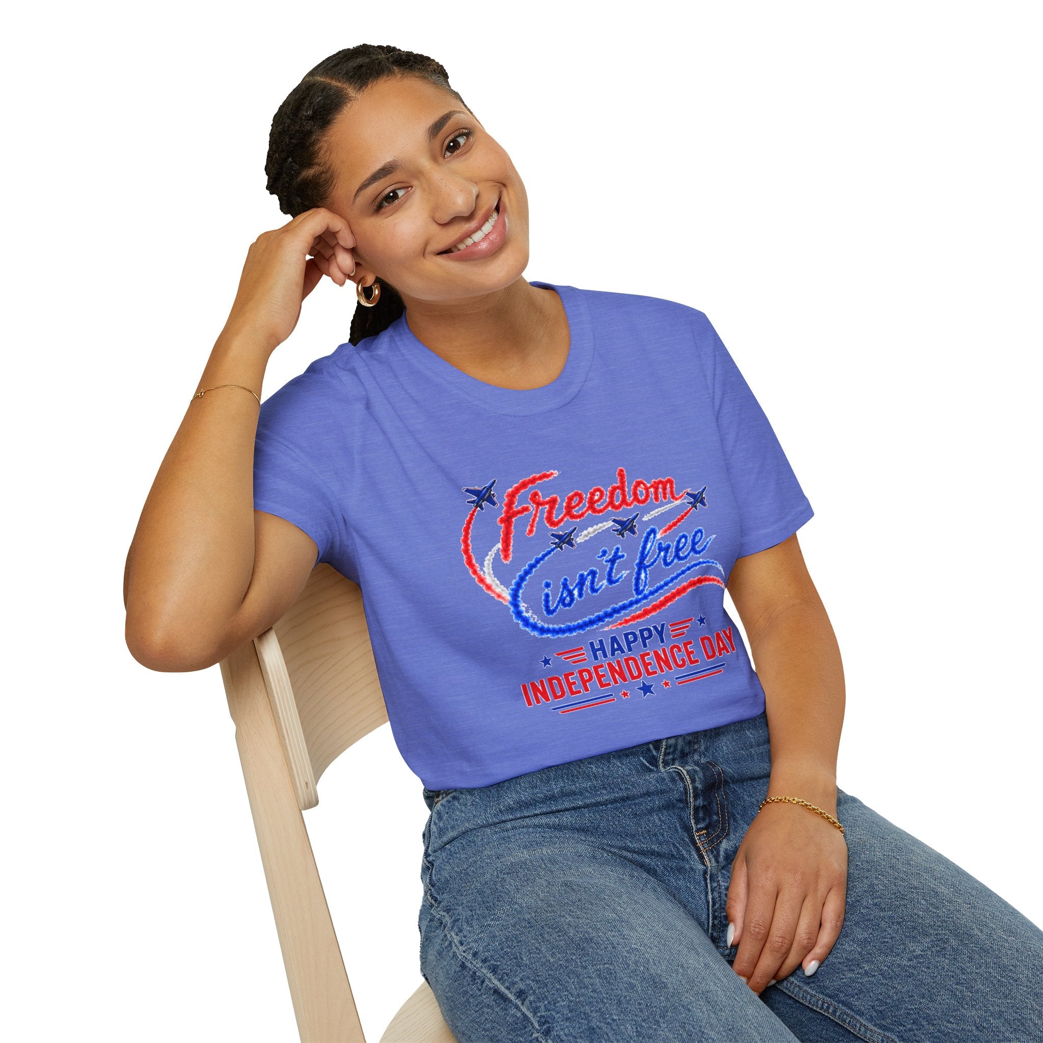 Freedom Isn't Free Shirt, Patriotic 4th of July T-Shirt, Independence Day Tee, USA Flag Graphic Tee, Military Support Gift