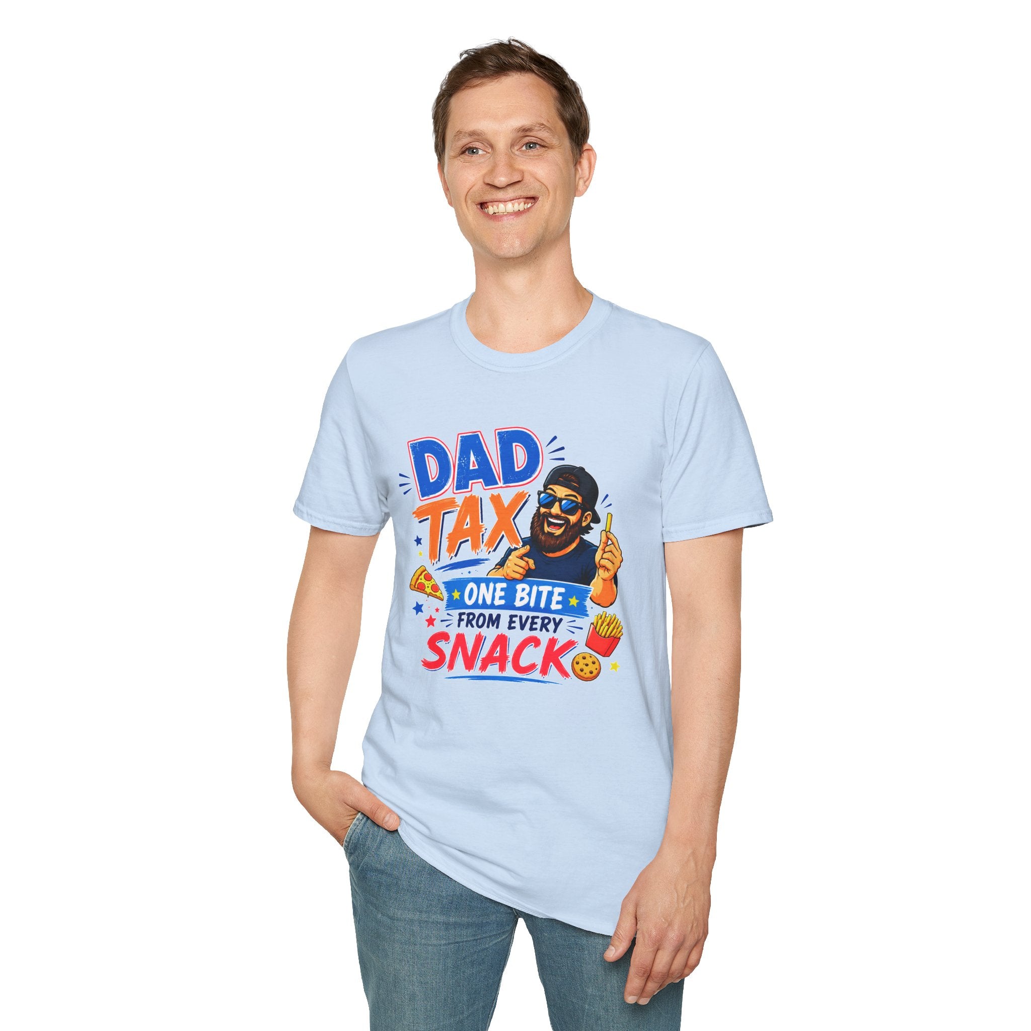 Funny Dad Tax Shirt, One Bite From Every Snack T-Shirt, Dad Joke Tee, Gift for Dad, Daddy Shirt, Father's Day Gift, Food Lover Dad Tee