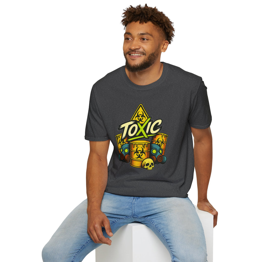 T-Shirt - Toxic Hazard Barrel Graphic Tee