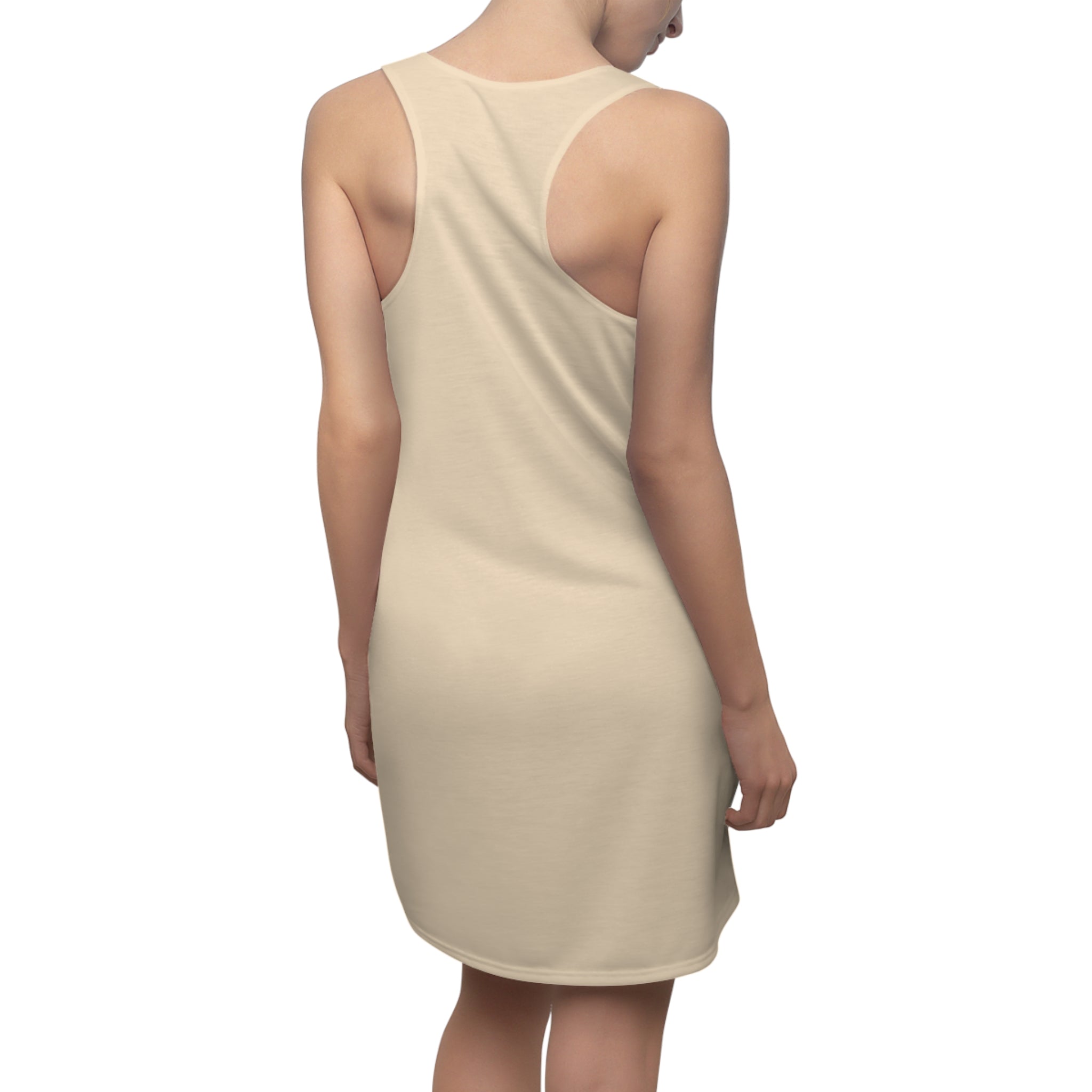 Boho Aesthetic Dress | Minimalist Female Art T-Shirt Dress