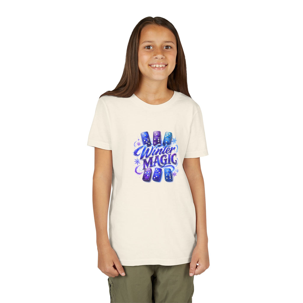 Kids Winter Shirt, Snowflake Graphic Tee, Winter Magic Shirt, Holiday Shirt for Kids
