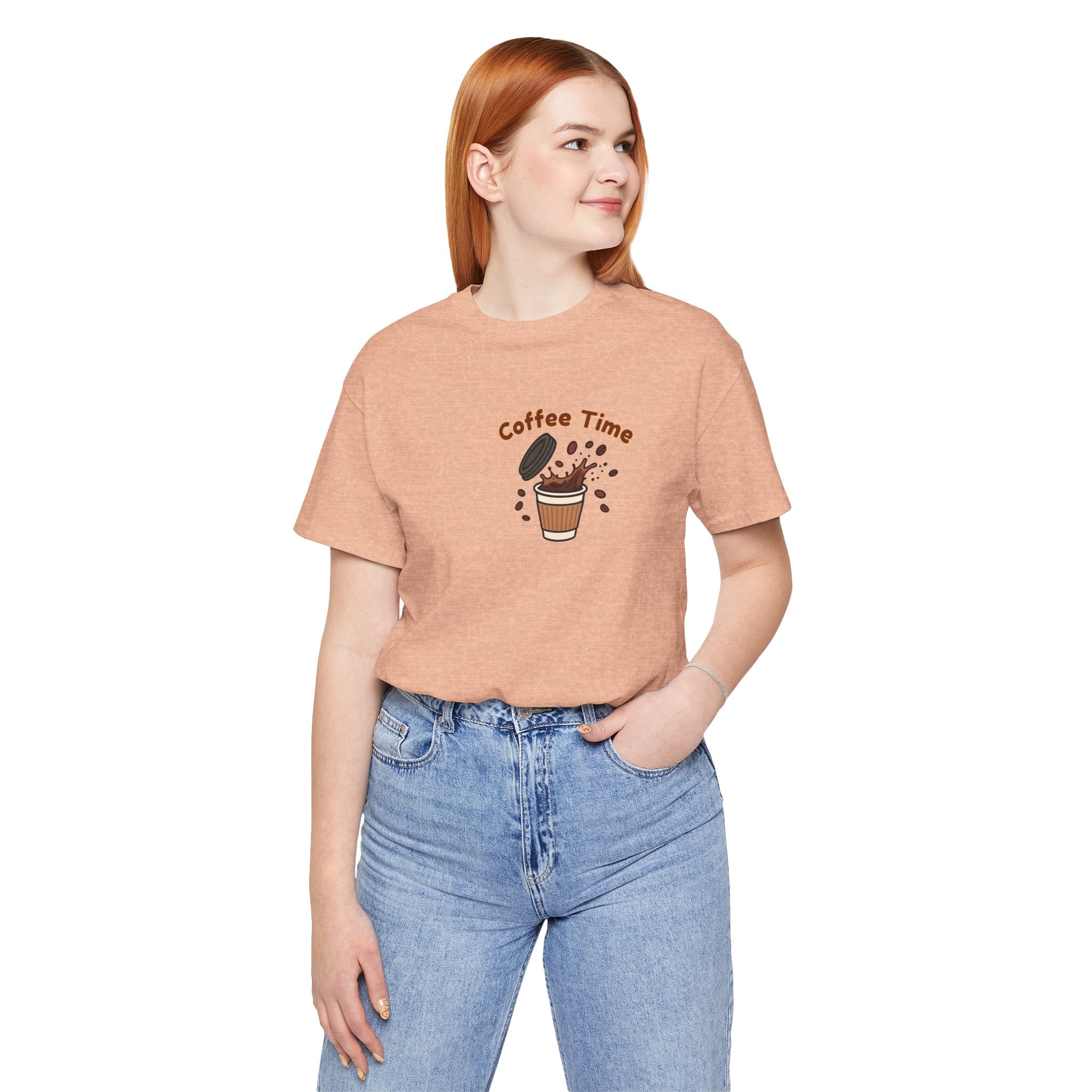 Coffee Time Tee — "More Espresso Less Depresso" Graphic T-Shirt