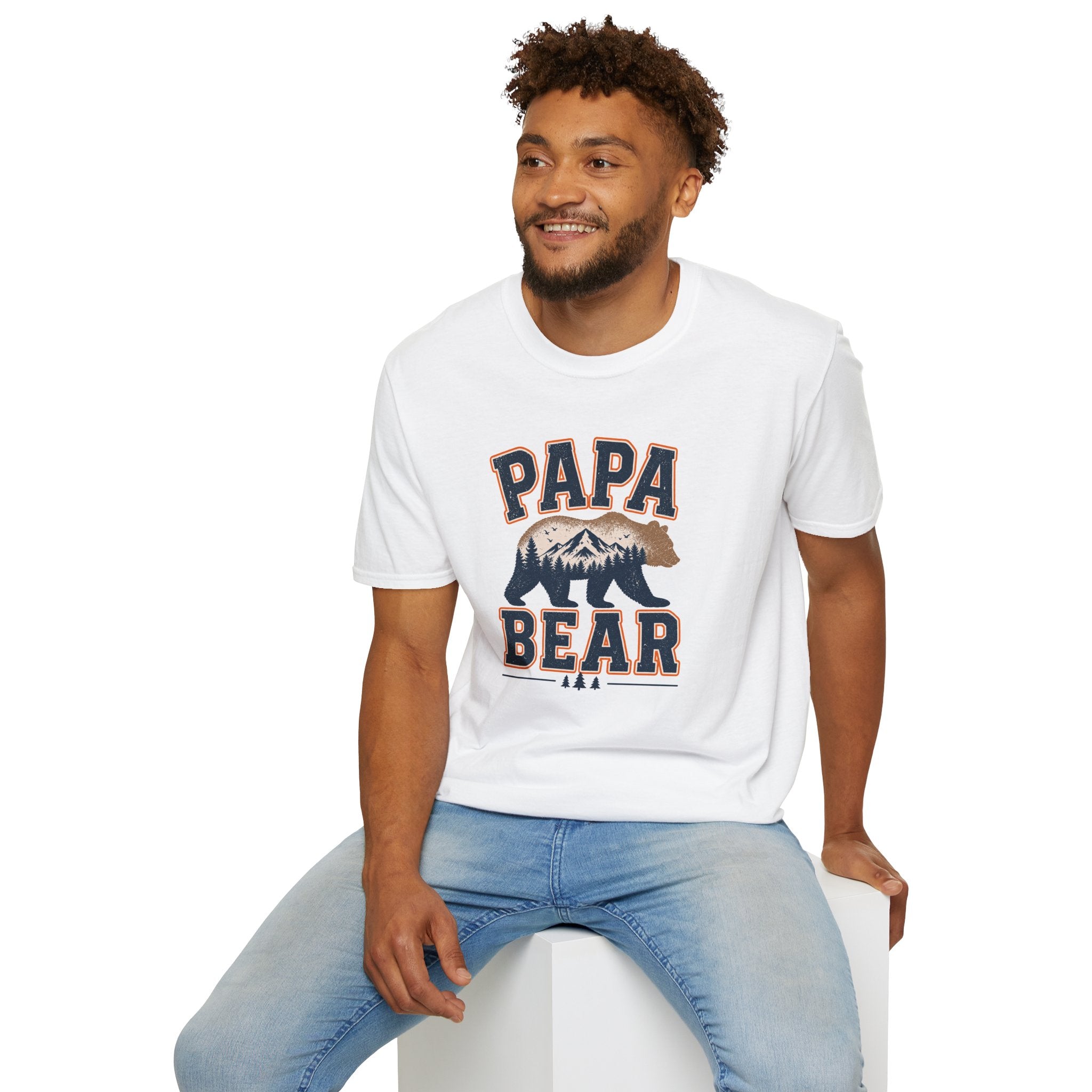 Papa Bear Shirt, Dad Bear T-Shirt, Funny Dad Gift, Papa Graphic Tee, Camping Dad Shirt, Father’s Day Gift for Dad, Outdoor Bear Tee