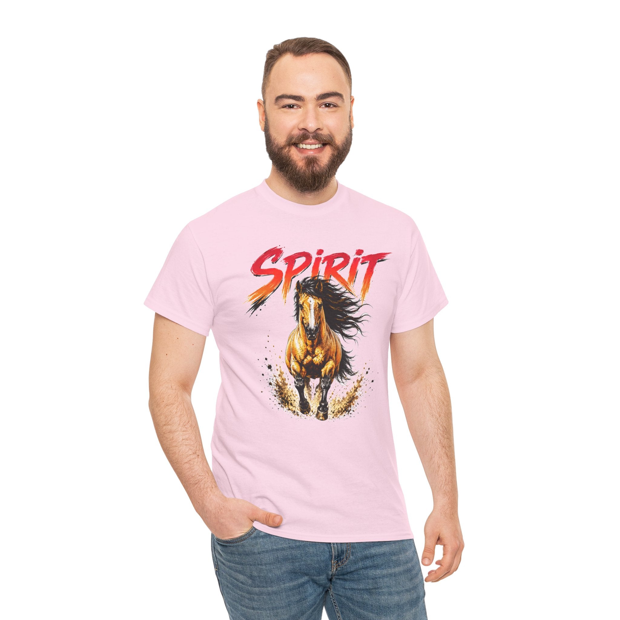 Spirit Running Horse T-Shirt — Wild Mustang Graphic Tee