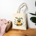 Dog Lover Tote Bag — Cute Pug on Skateboard Canvas Tote