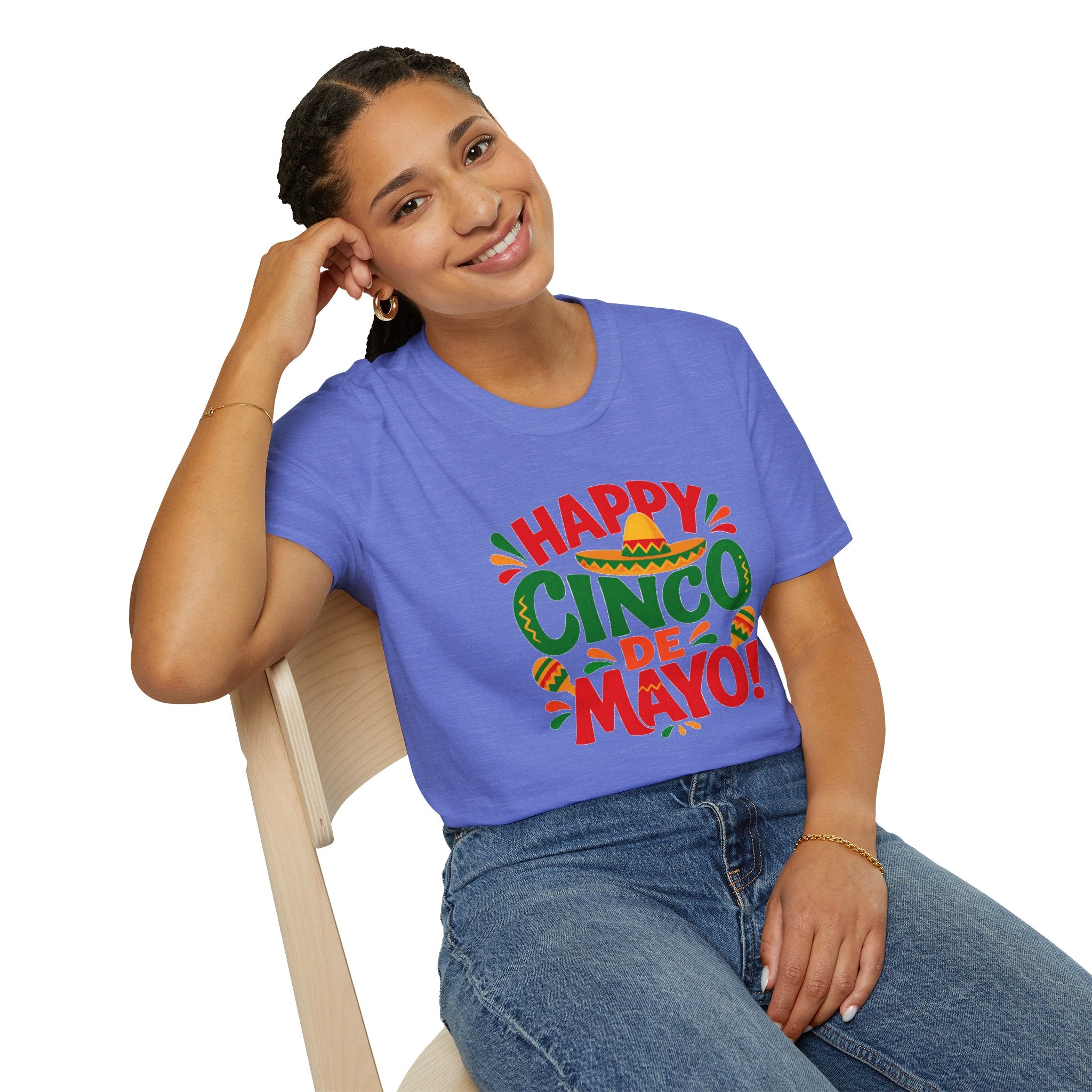 Cinco De Mayo Shirt, Happy Cinco De Mayo Tee, Fiesta Party T-Shirt, Mexican Holiday Shirt, Funny Cinco Shirt for Women Men