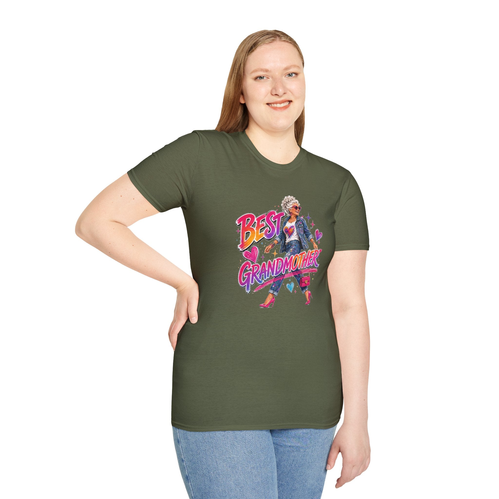 Best Grandmother Shirt, Funny Grandma T-Shirt, Cool Grandma Gift, Retro Grandma Tee, Grandma Birthday Gift