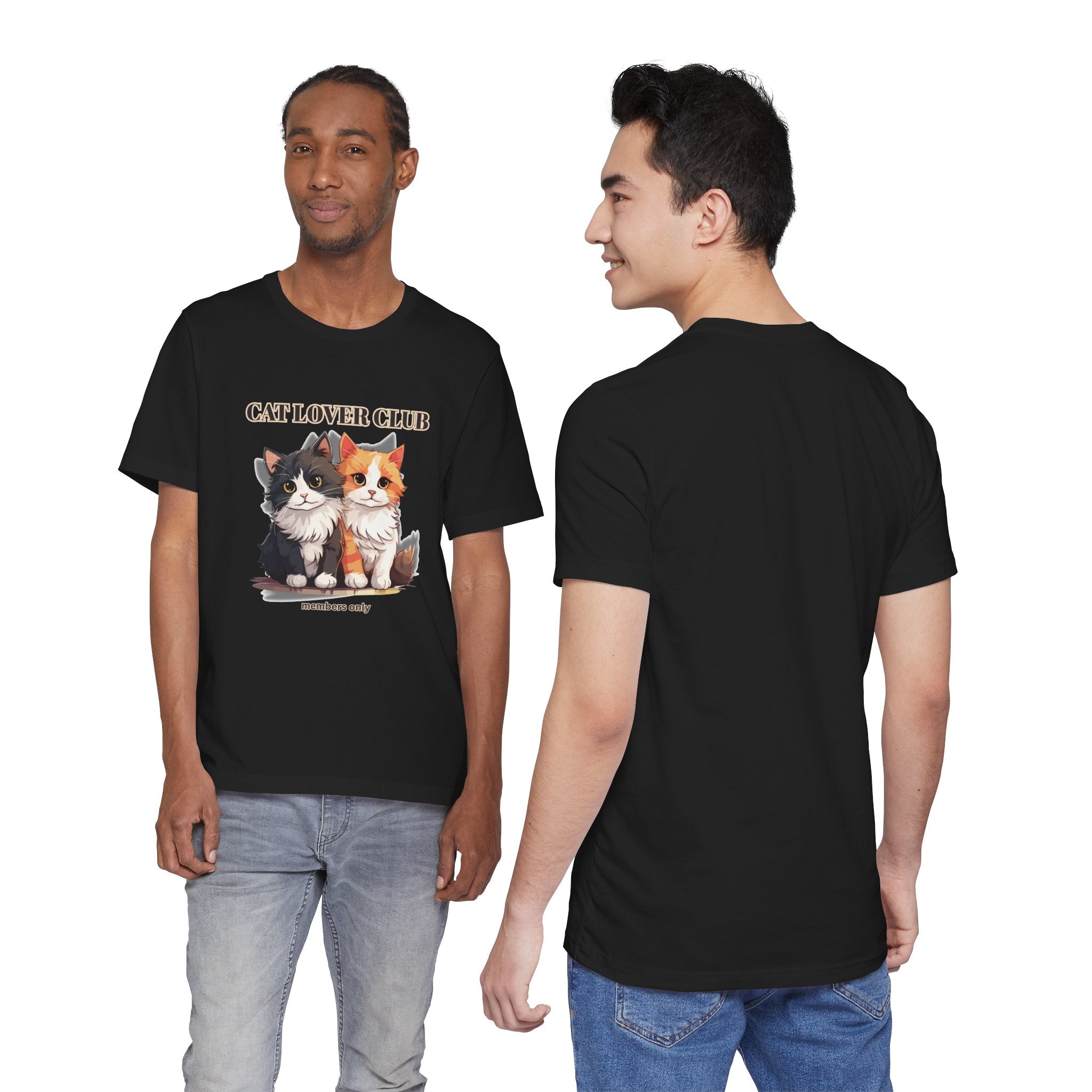 Cat Lover Club T-Shirt — Cute Kittens “members only” Graphic Tee
