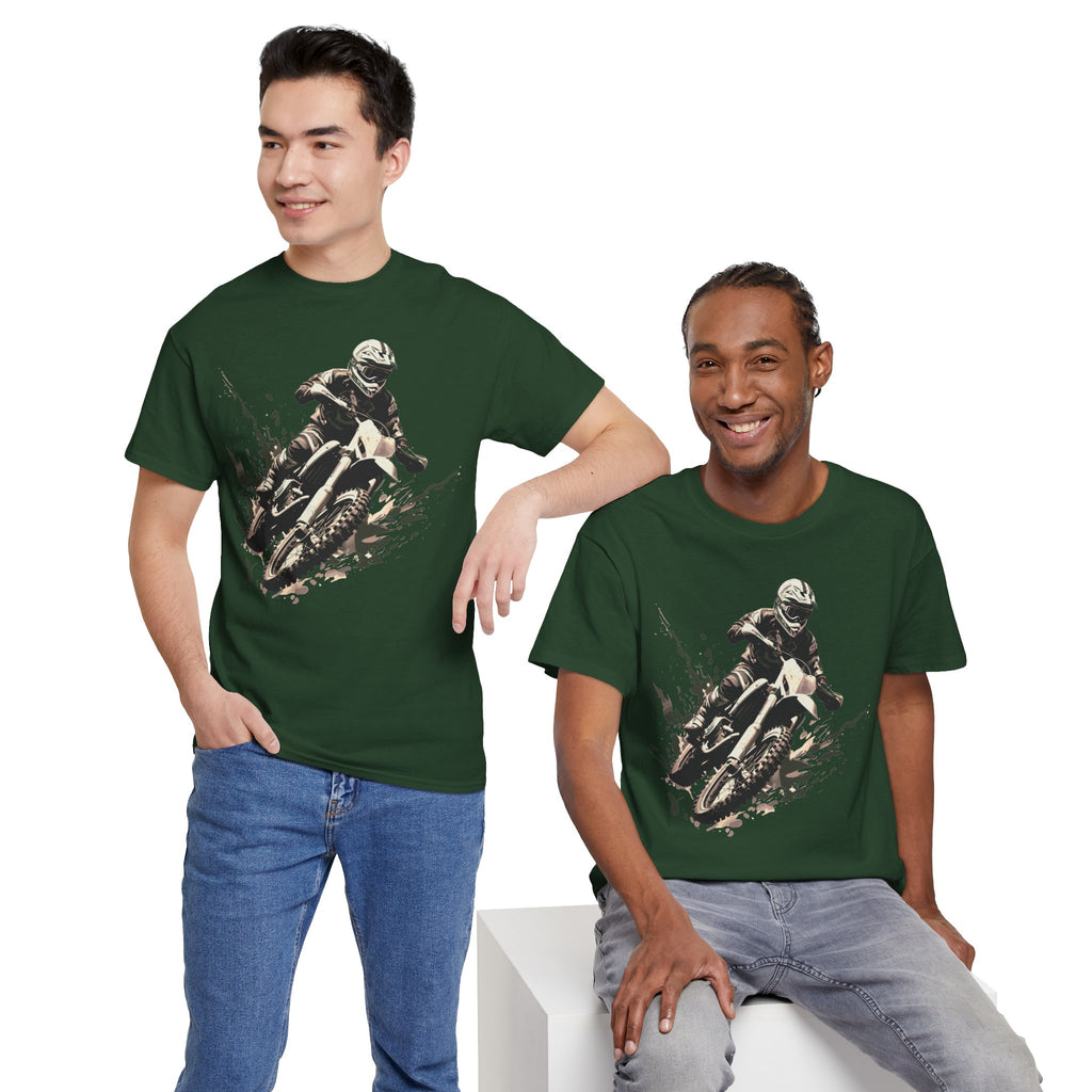 Motocross Rider Dirt Bike T-Shirt — Off-Road Racing Tee