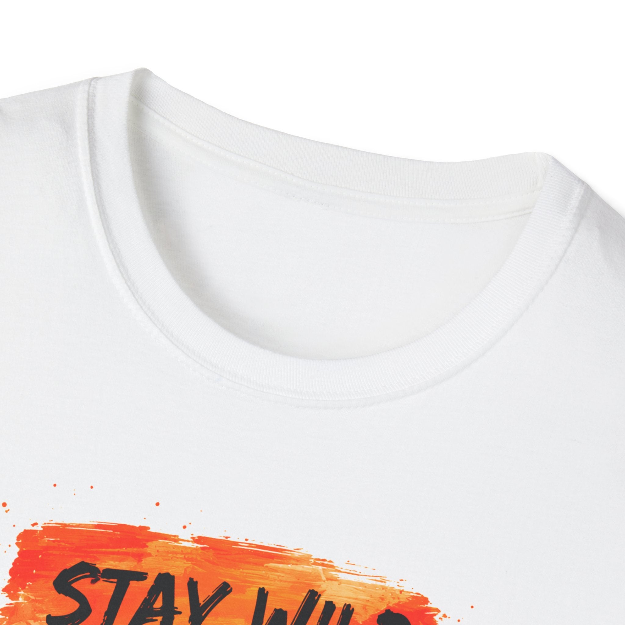 Inspirational Brushstroke Tee — “Stay Wild, Dream Big, Be Kind, Good Vibes”