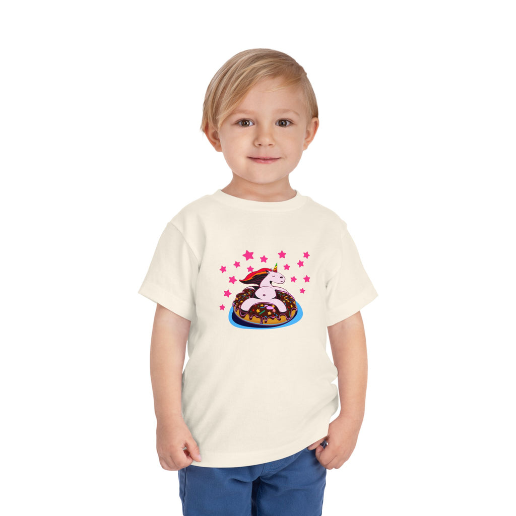 Unicorn Donut Toddler Tee