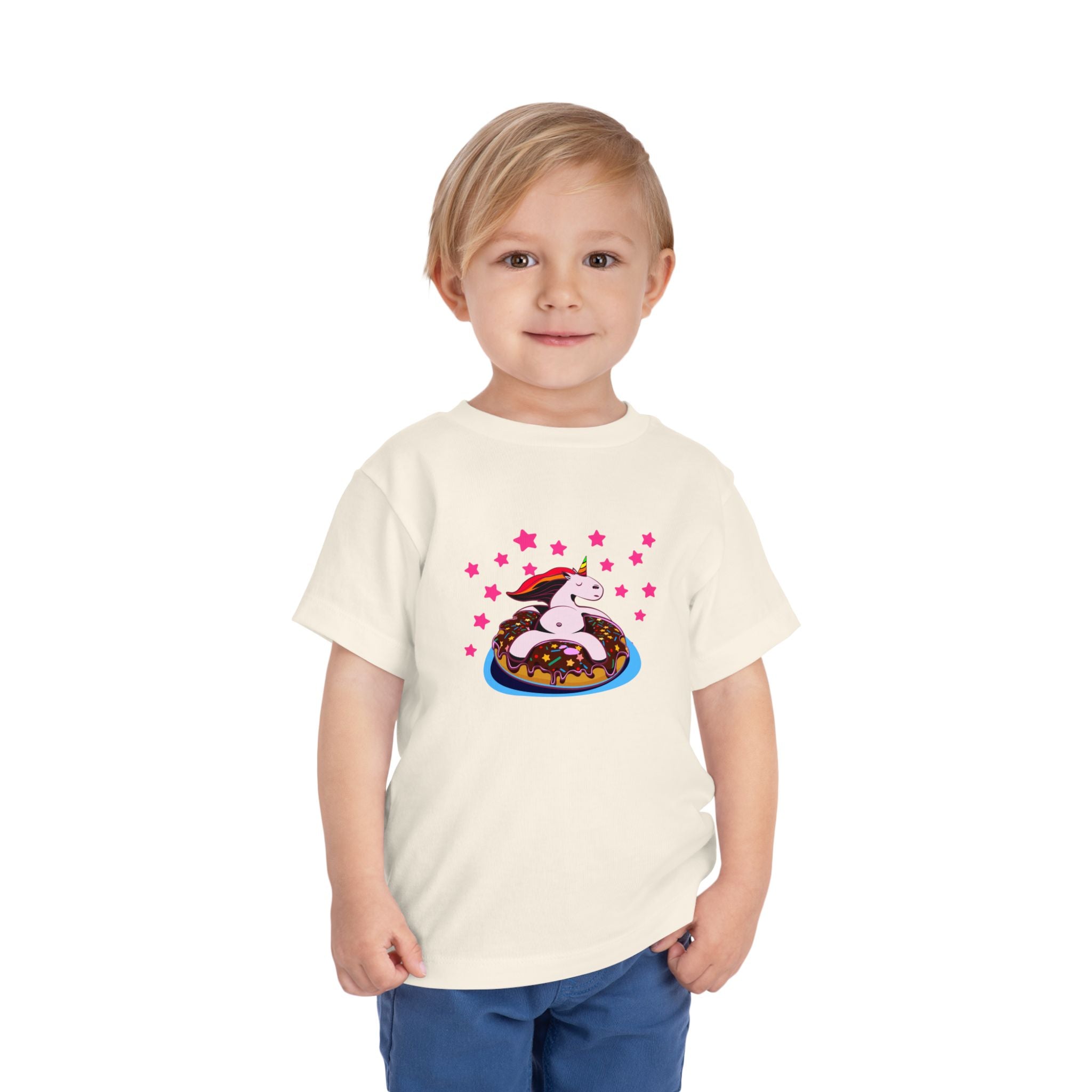 Unicorn Donut Toddler Tee