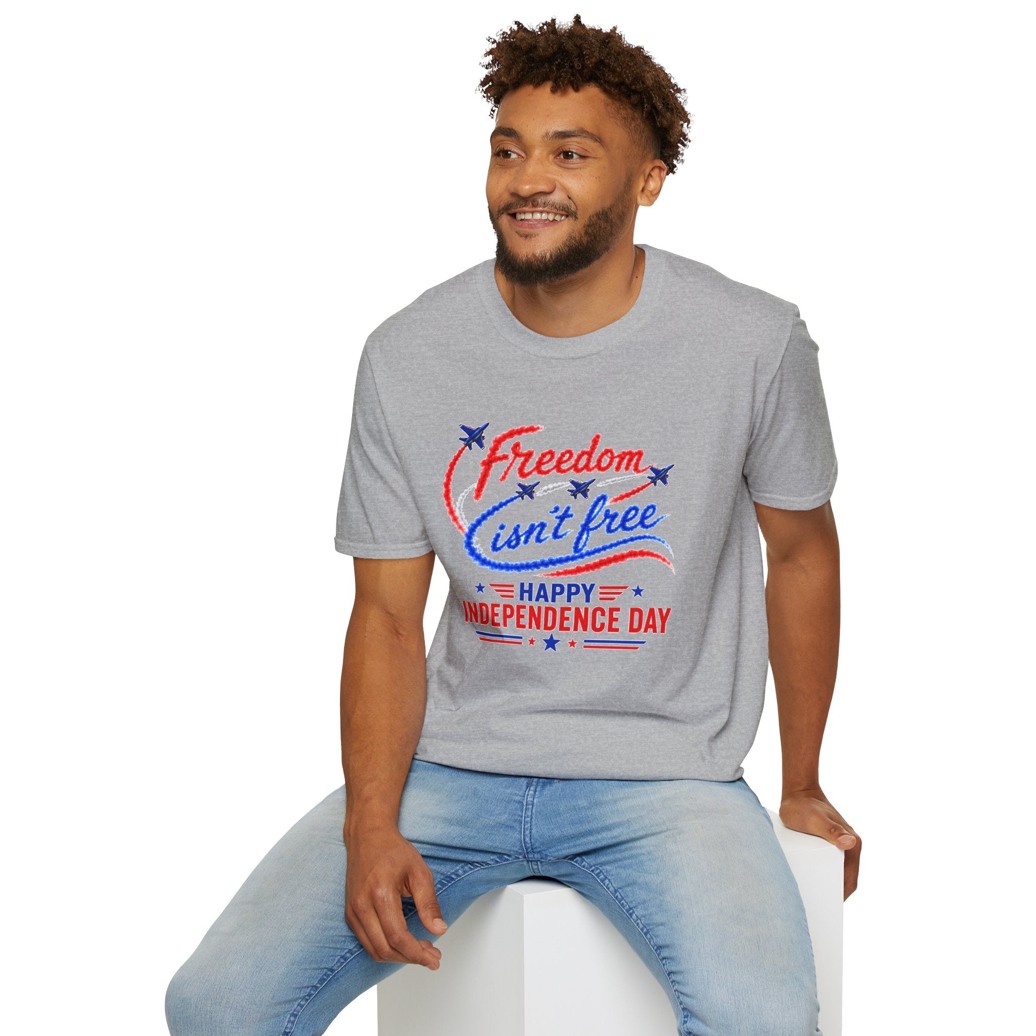 Freedom Isn't Free Shirt, Patriotic 4th of July T-Shirt, Independence Day Tee, USA Flag Graphic Tee, Military Support Gift