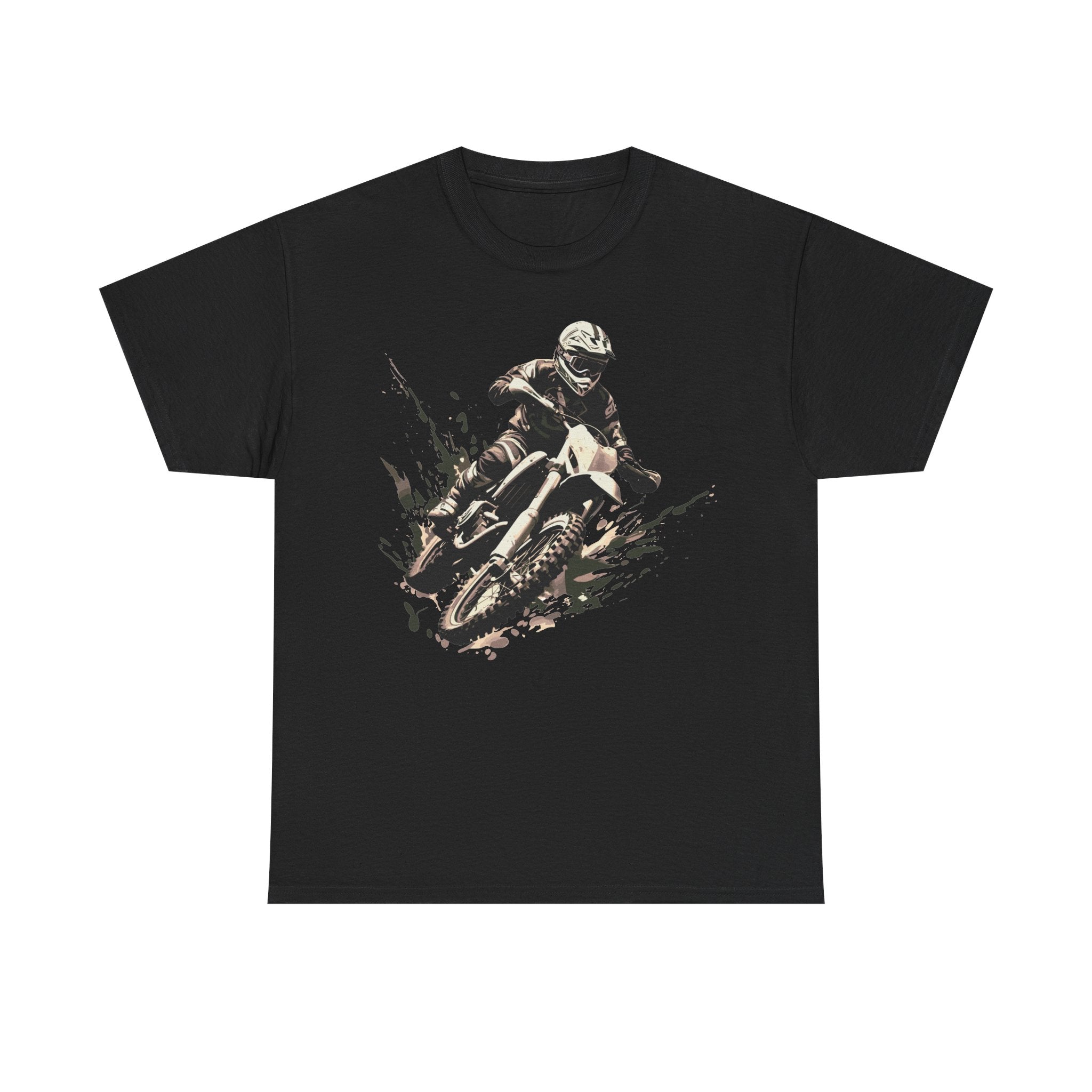 Motocross Rider Dirt Bike T-Shirt — Off-Road Racing Tee