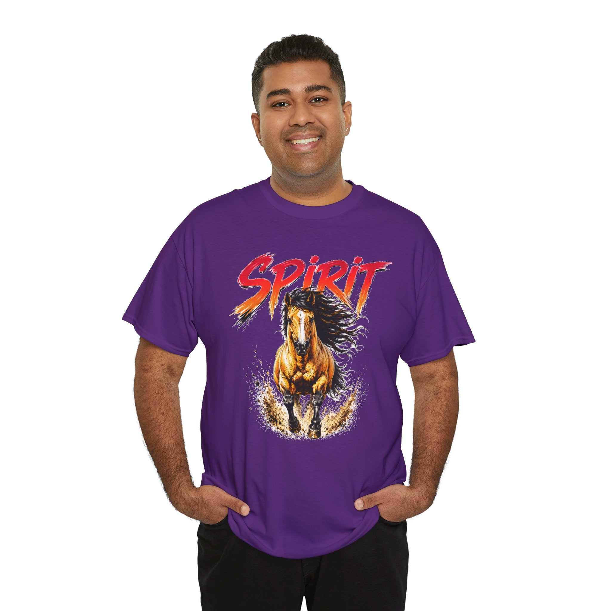 Spirit Running Horse T-Shirt — Wild Mustang Graphic Tee