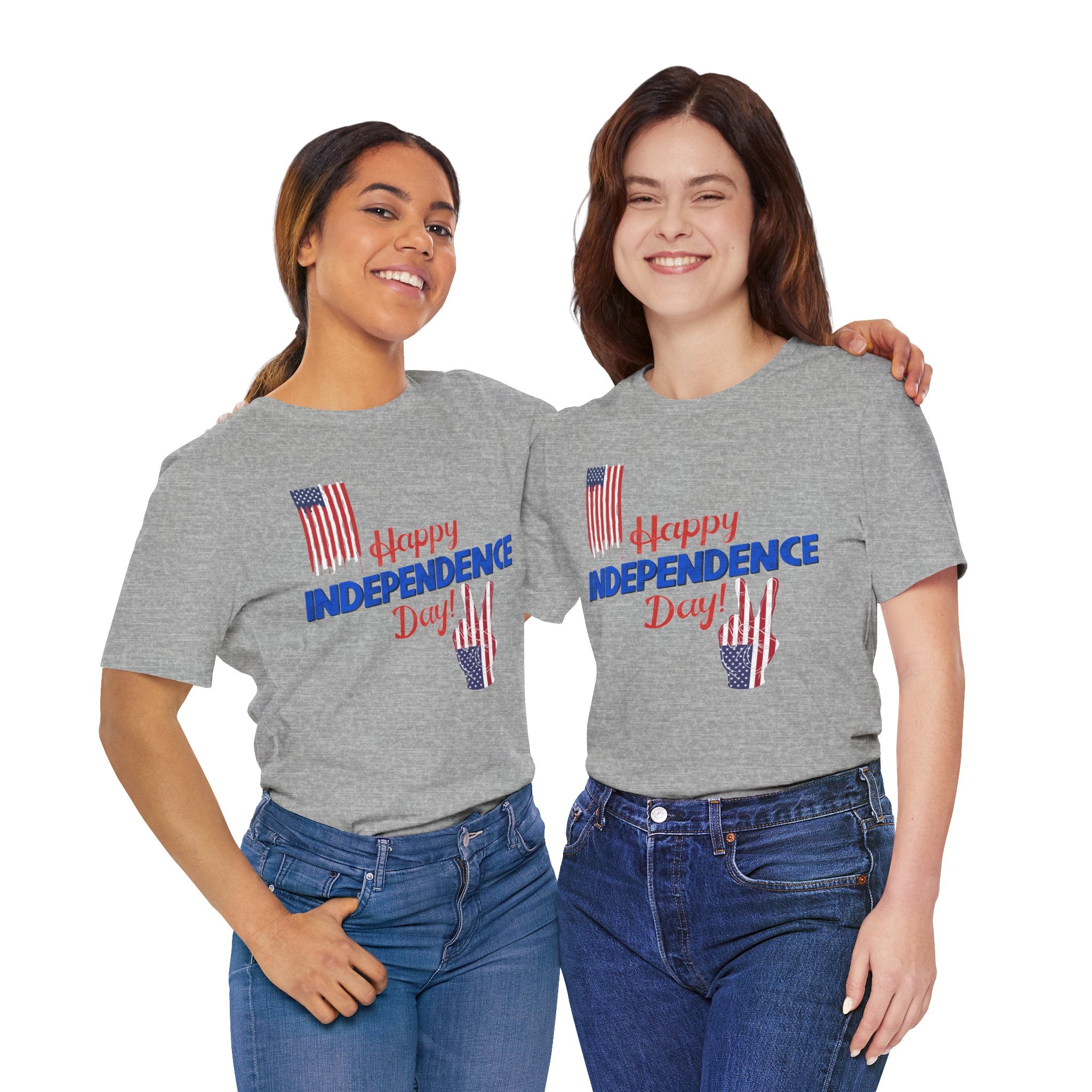 Happy Independence Day Shirt, Patriotic 4th of July T-Shirt, USA Flag Shirt, American Independence Day Tee
