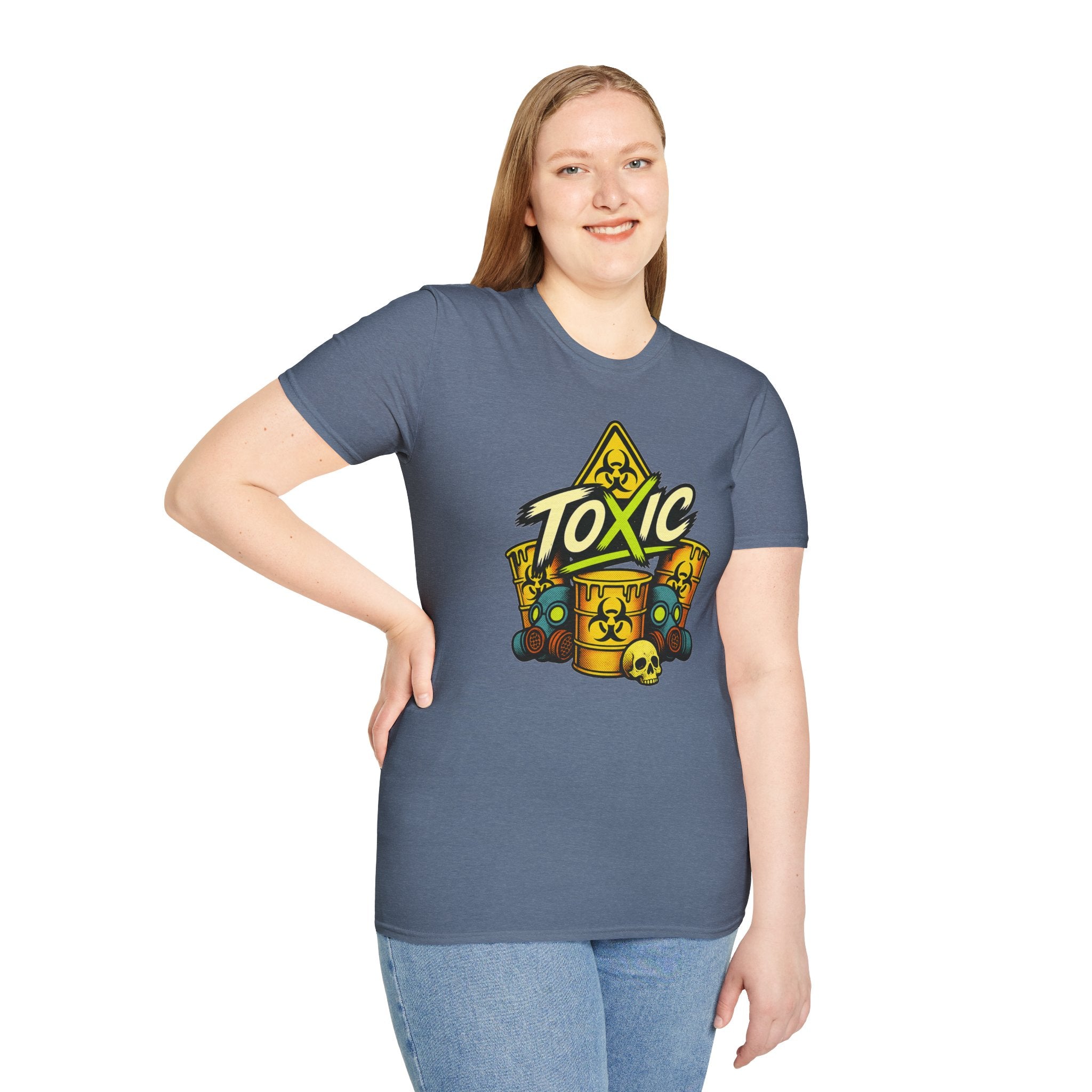 T-Shirt - Toxic Hazard Barrel Graphic Tee