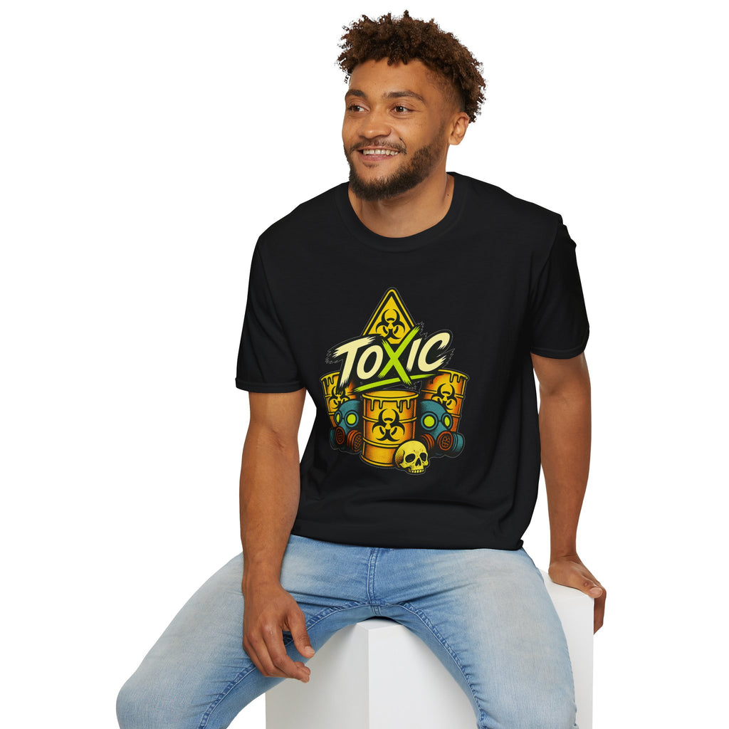 T-Shirt - Toxic Hazard Barrel Graphic Tee
