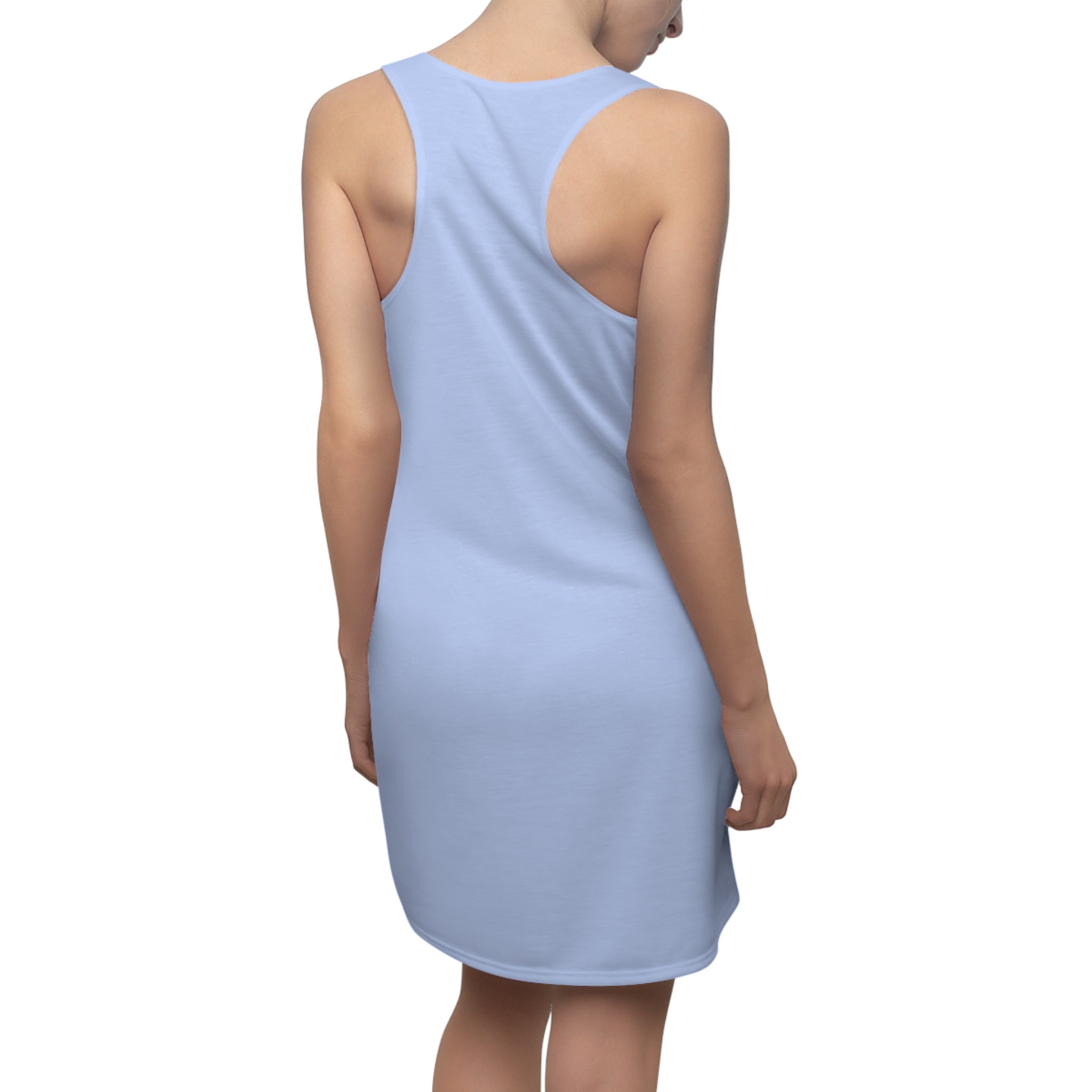 Racerback Dress — Sunshine & Bloom Tropical Floral Print