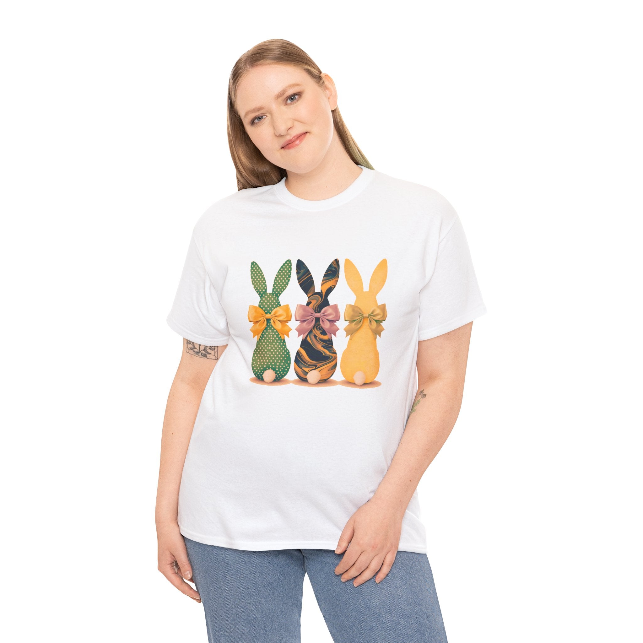 Easter Bunny Shirt, Cute Easter Tee, Spring Rabbit Shirt, Easter Gift for Women, Funny Easter T-Shirt, Pastel Bunny Tee, Easter Outfit