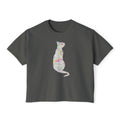 Cute Cat T-Shirt, Colorful Cat Graphic Tee, Cat Lover Gift Idea