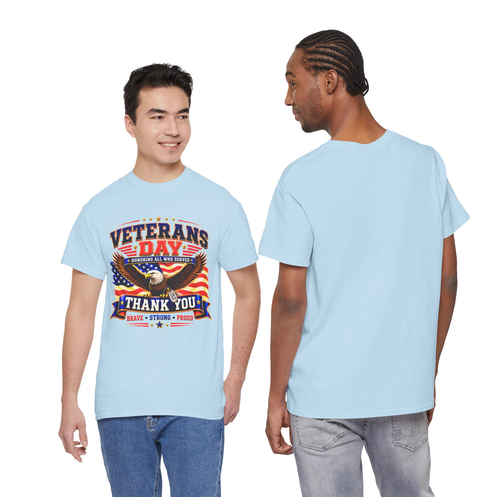 Veterans Day Eagle T-Shirt – "Thank You" Patriotic Tribute Tee