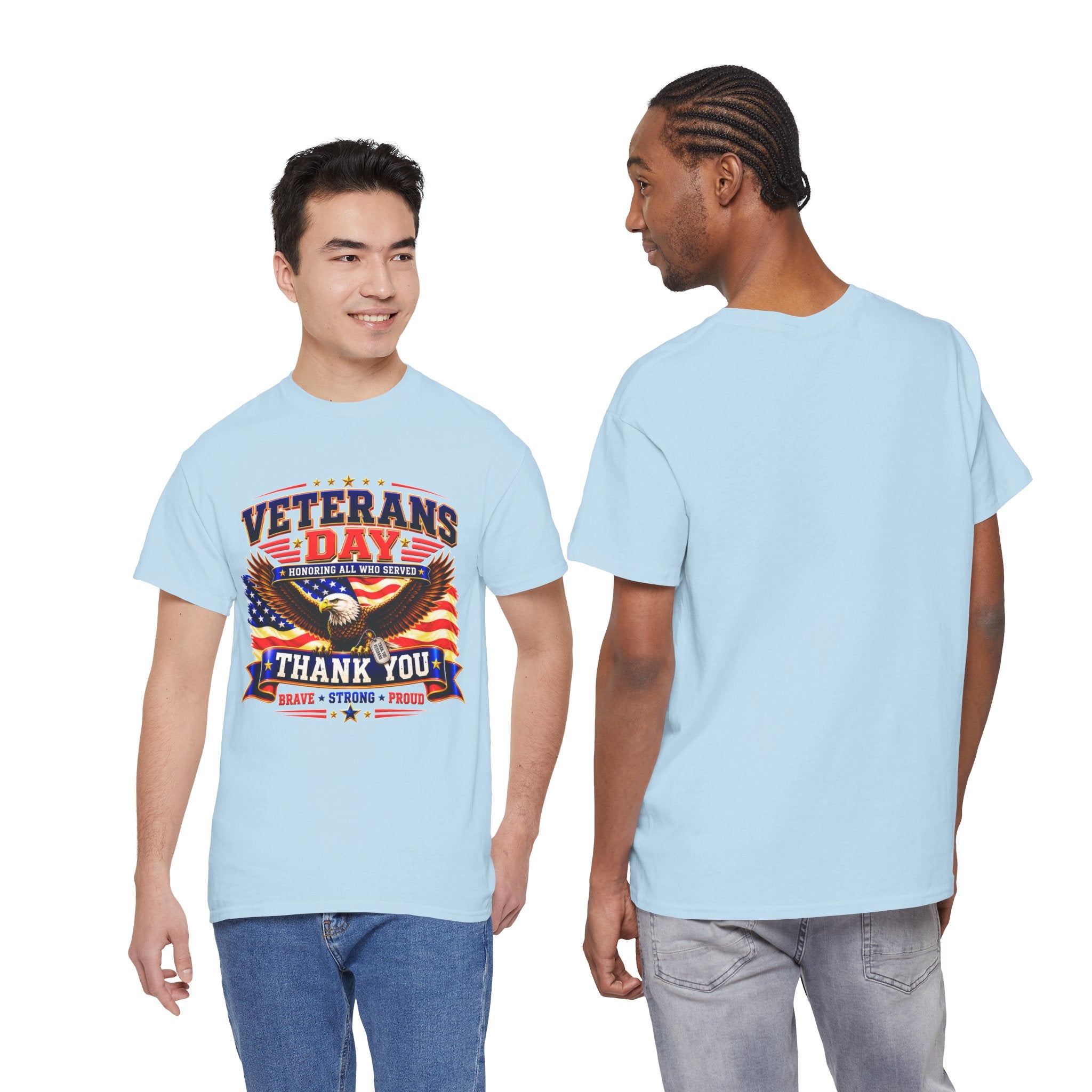 Veterans Day Eagle T-Shirt – "Thank You" Patriotic Tribute Tee